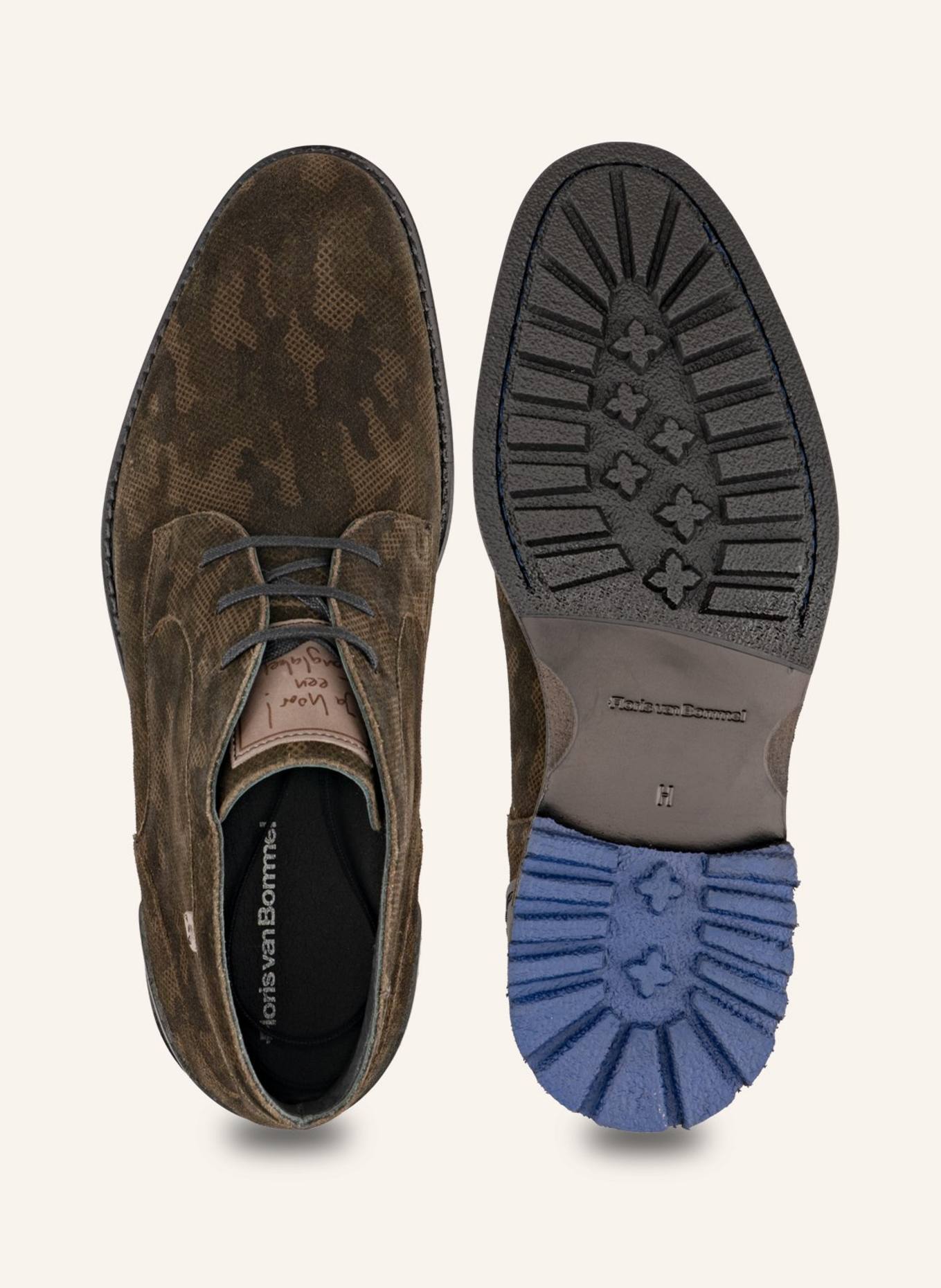 Floris van Bommel Schnürboots CREPI 13: DUNKELGRÜN