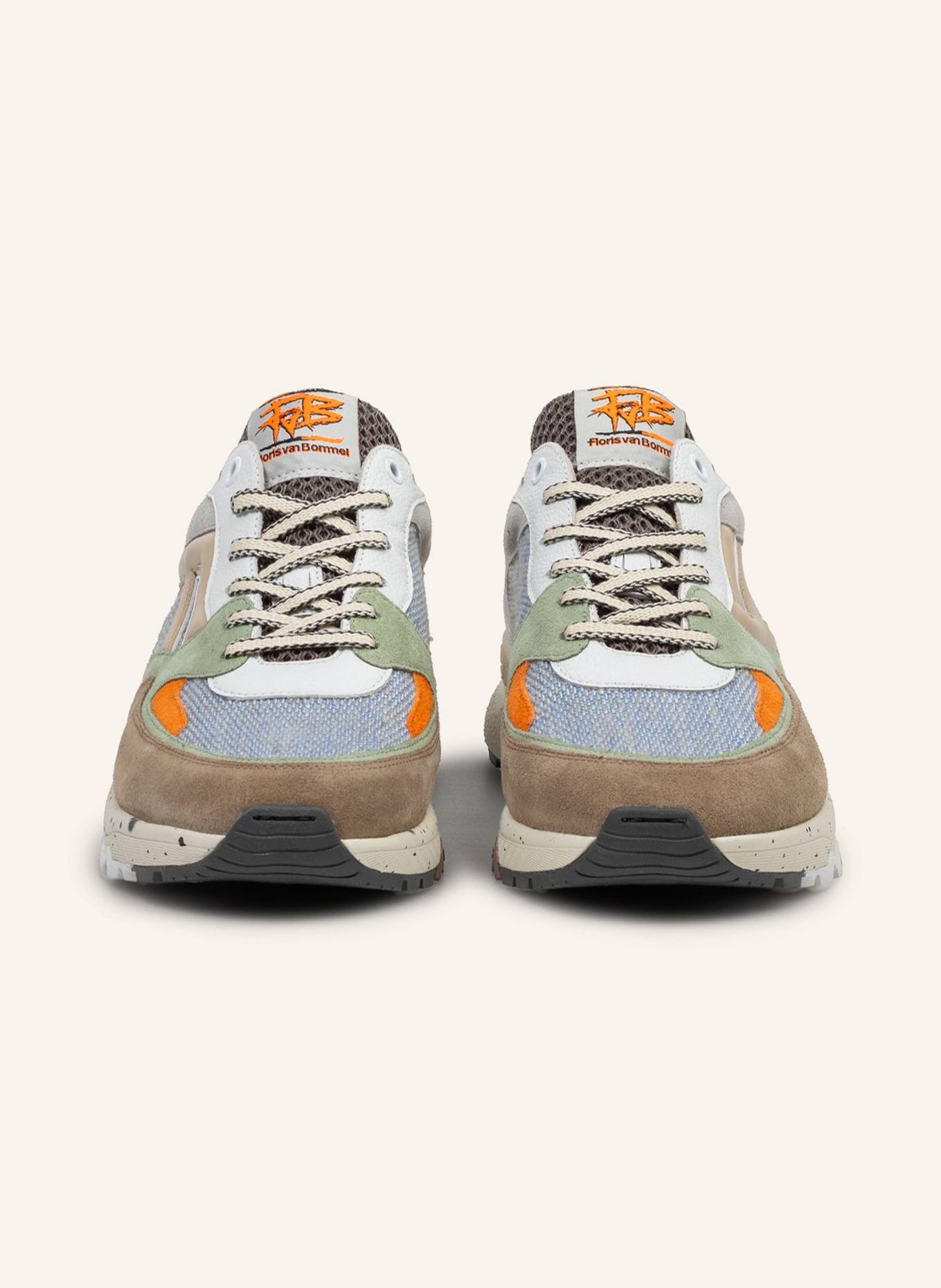 Floris van Bommel Sneaker DE TREENER 01: HELLBLAU