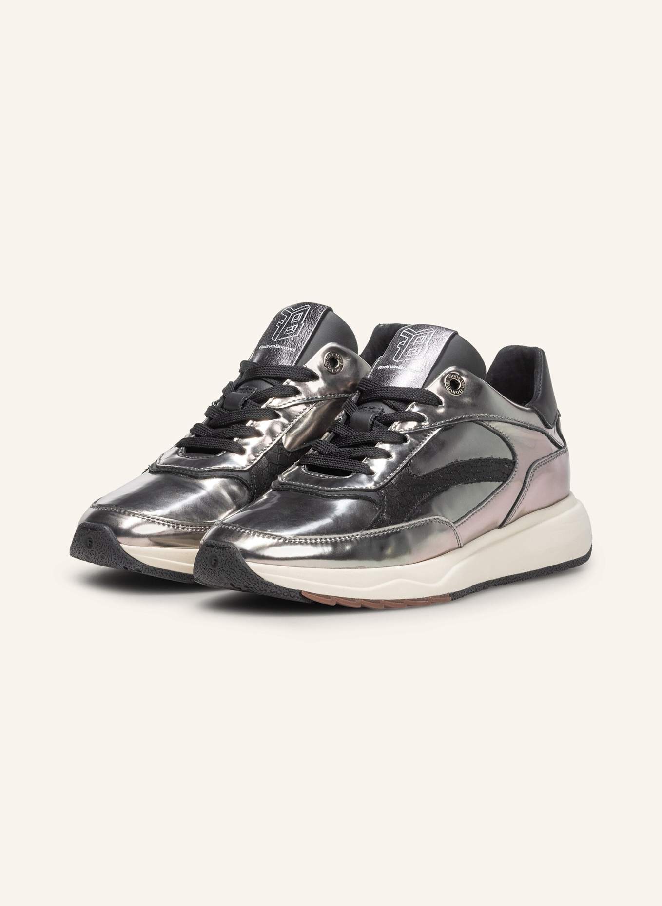 Floris van Bommel Sneaker SUVI 02: SILBER