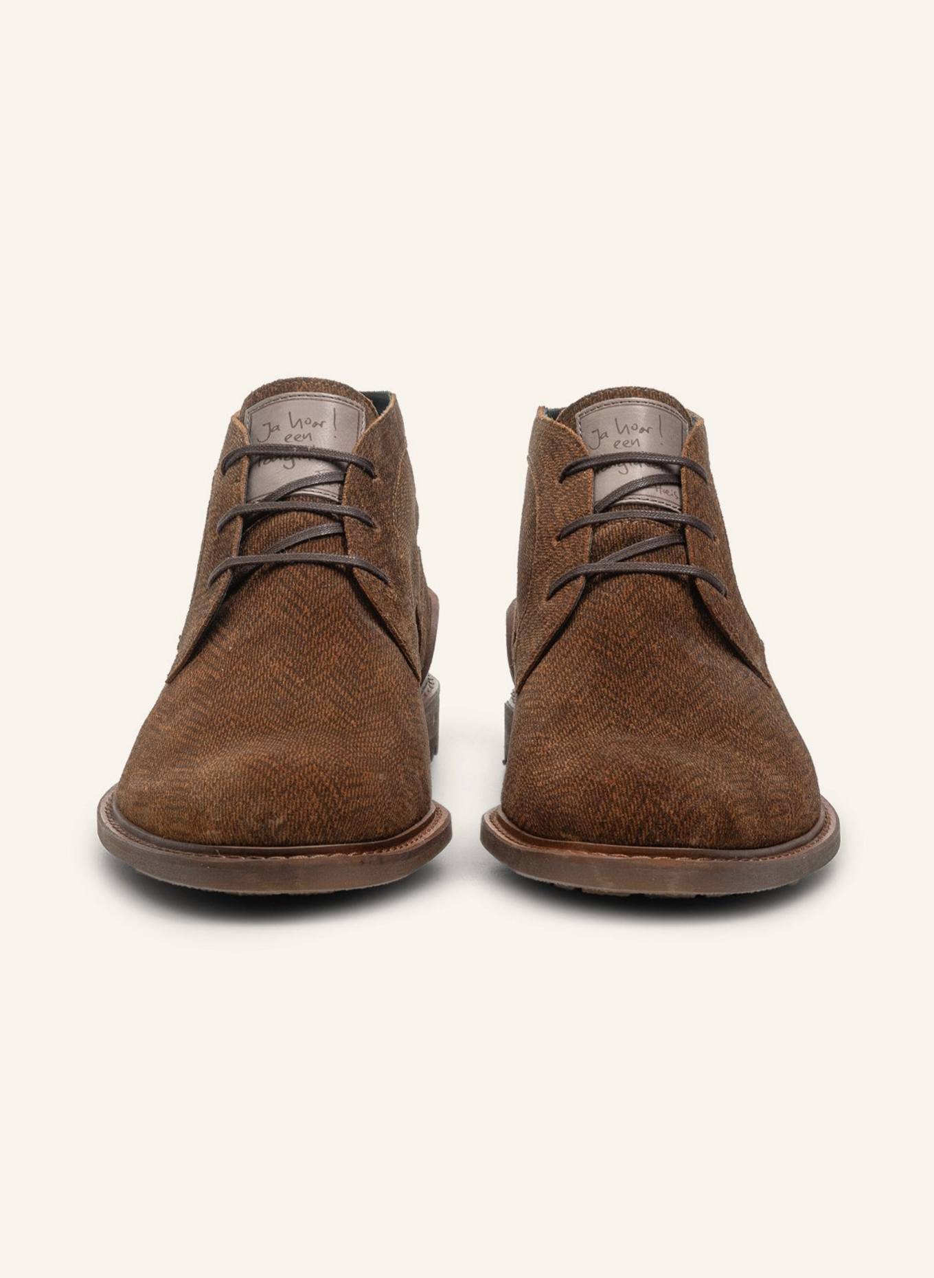 Floris van Bommel Schnürboots CREPI 13: COGNAC