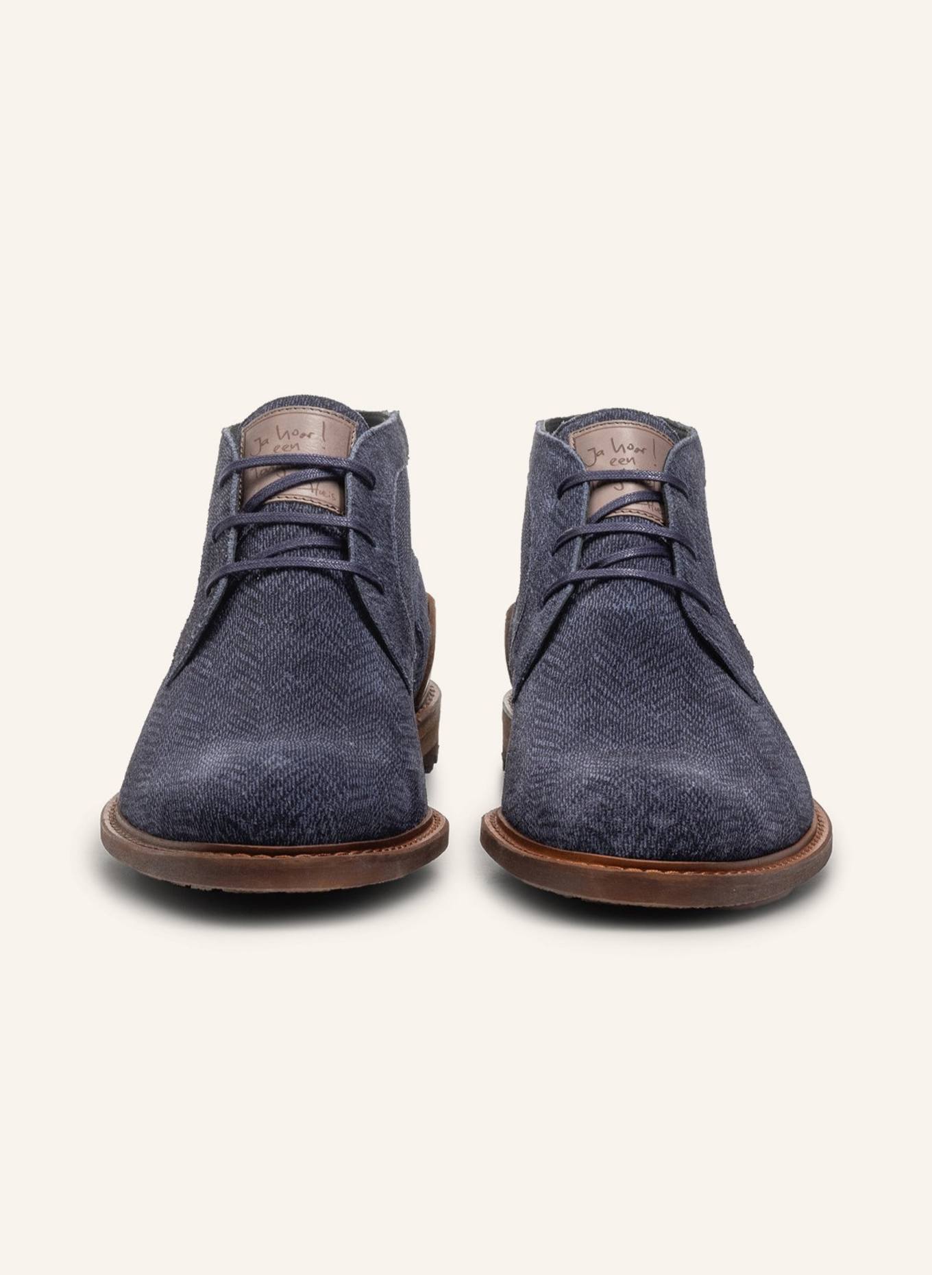 Floris van Bommel Schnürboots CREPI 13: DUNKELBLAU