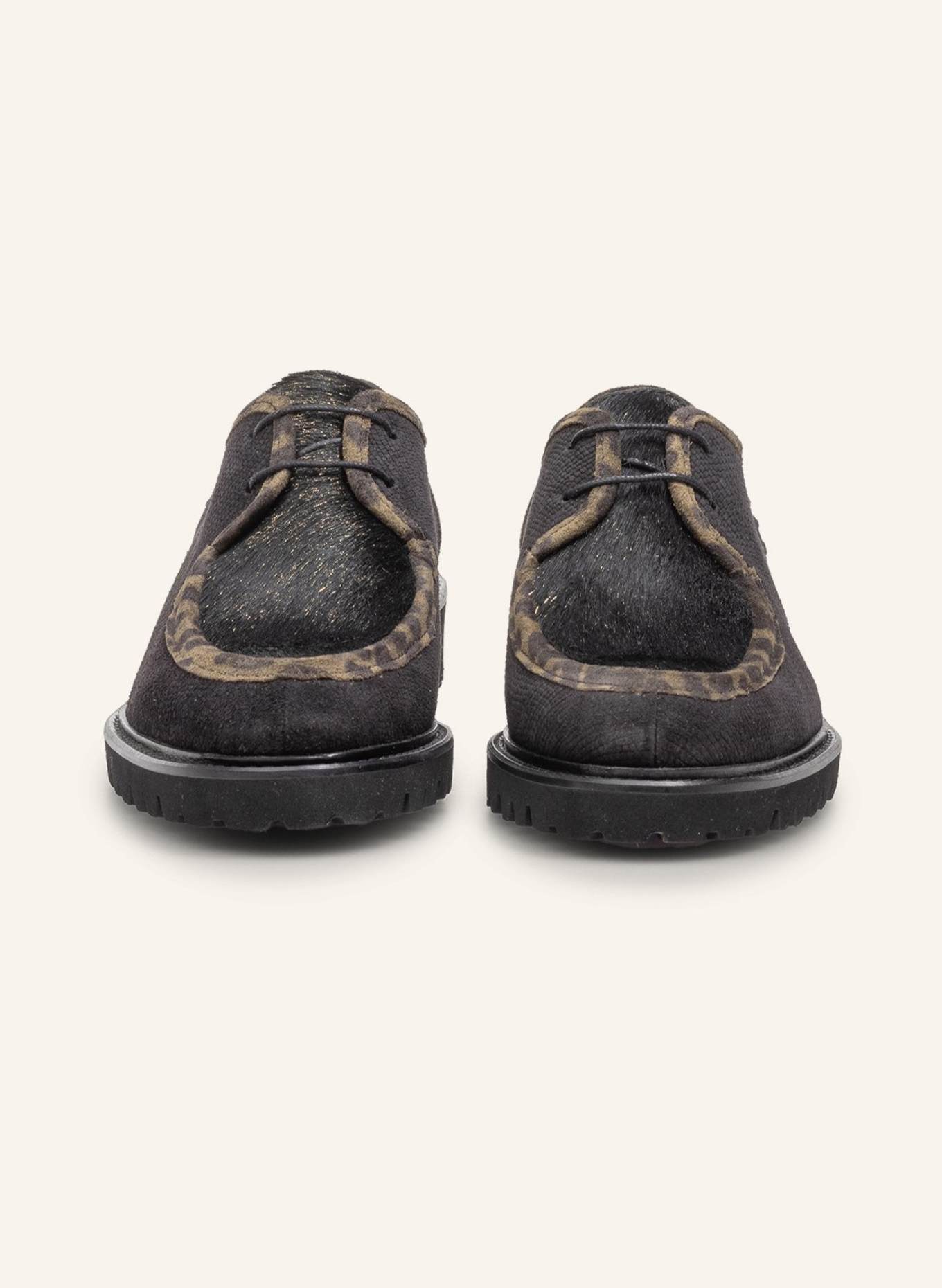 Floris van Bommel Lace shoe SELSI 04: SCHWARZ