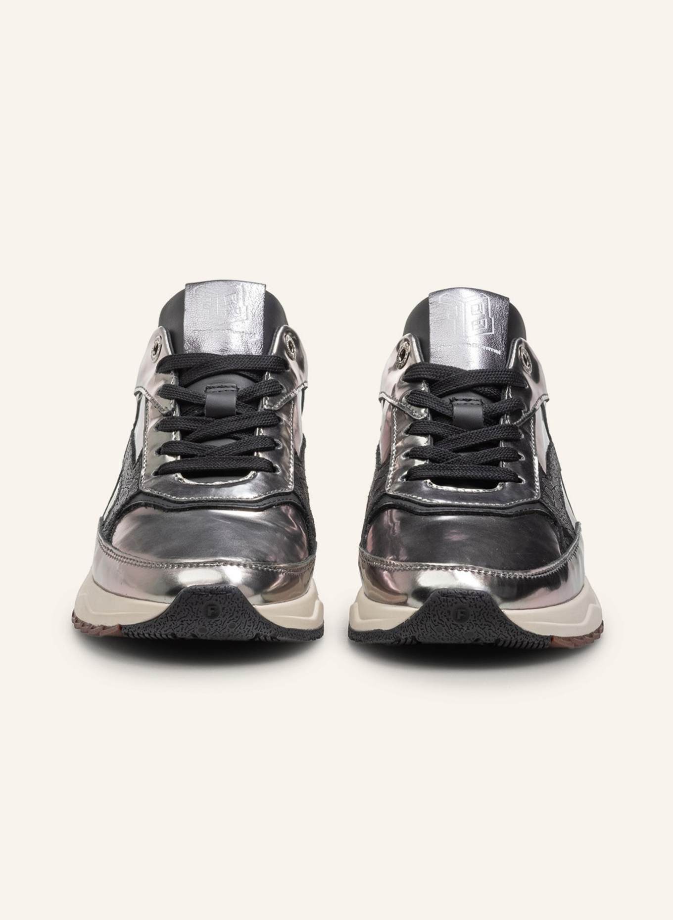 Floris van Bommel Sneaker SUVI 02: SILBER