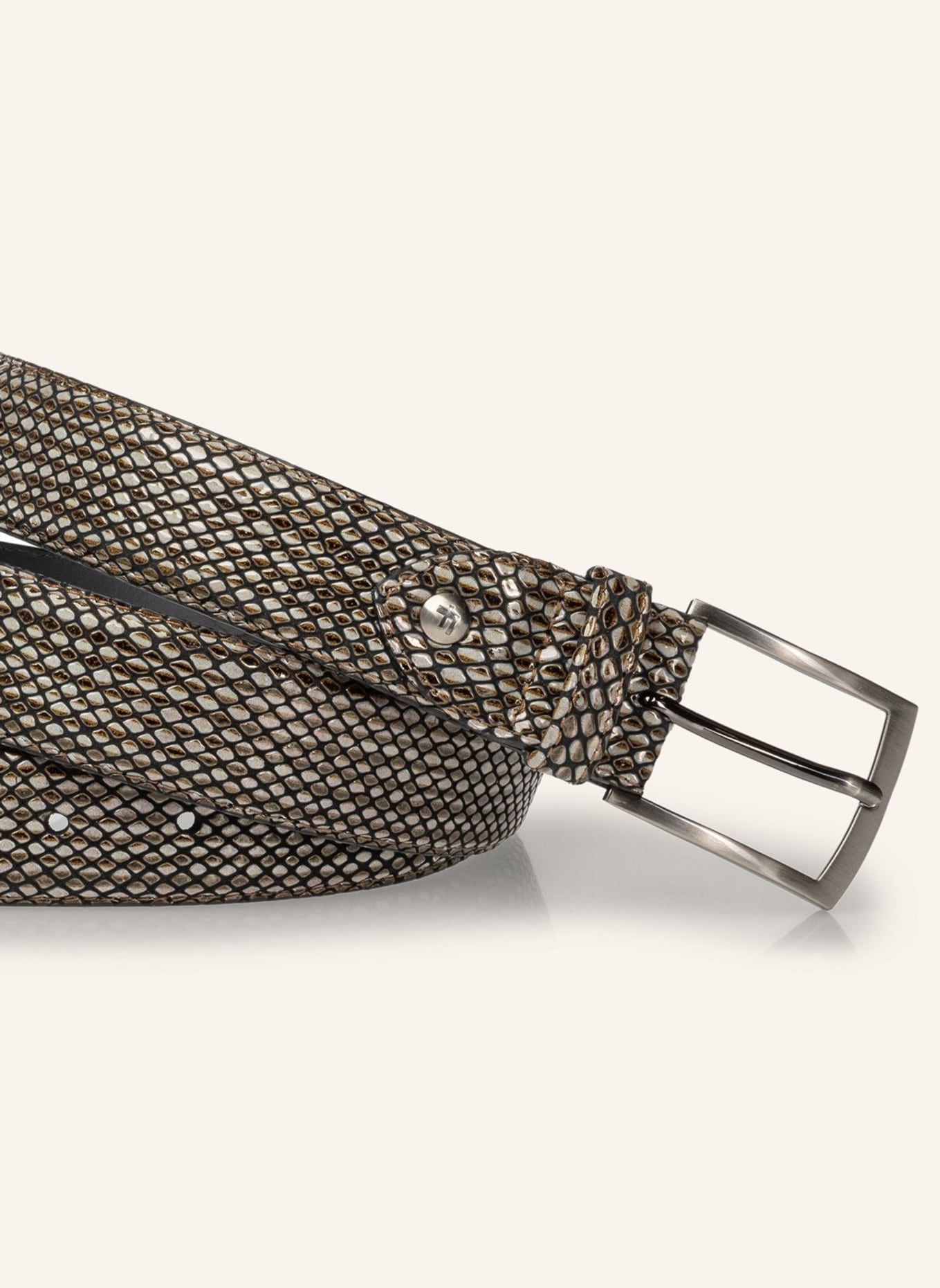 Floris van Bommel Gürtel DE BELTER 52: GRAU