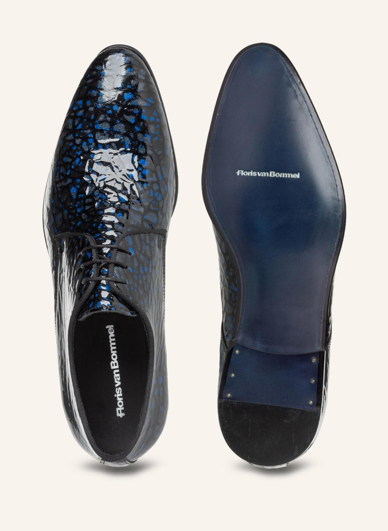 Floris van Bommel Schnürer DE SMOKER 01: BLAU