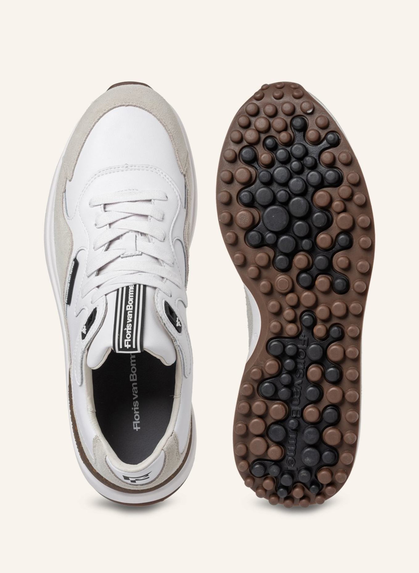 Floris van Bommel Sneaker NOPPI 50: WEISS