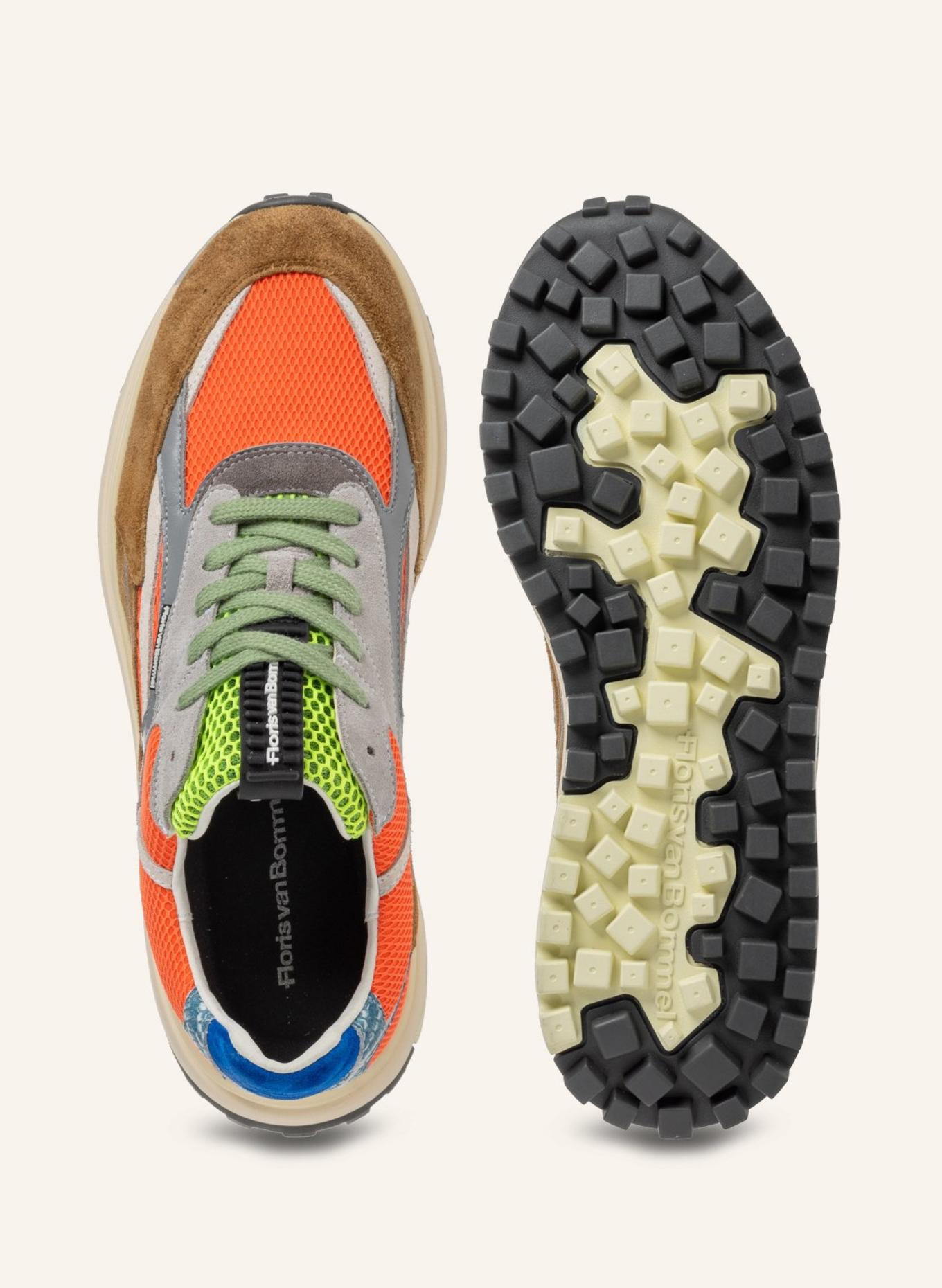 Floris van Bommel Sneaker DE GRIPPER 02: ORANGE
