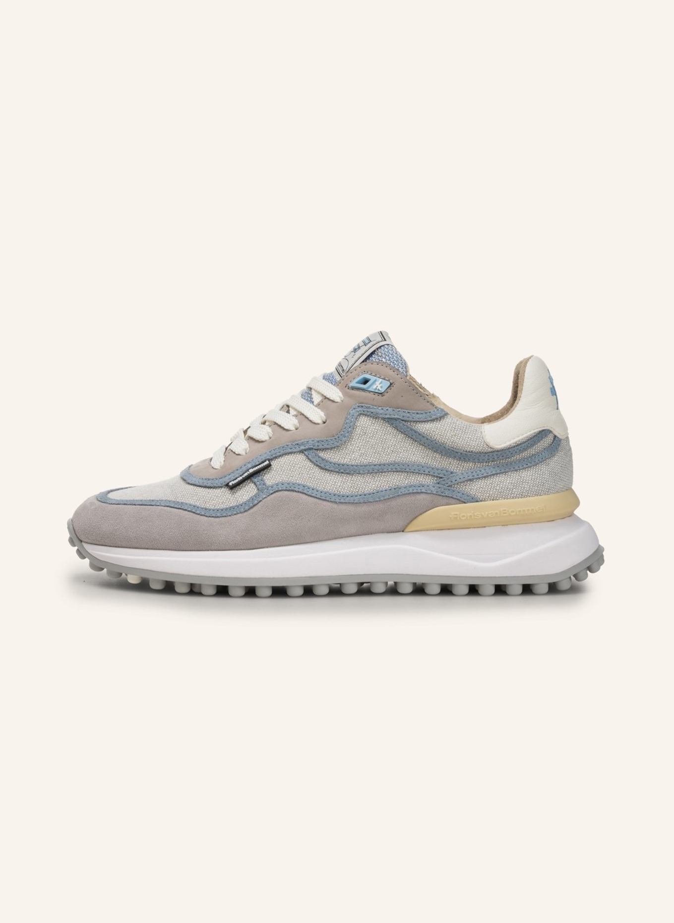 Floris van Bommel Sneaker NOPPI 45: HELLBLAU