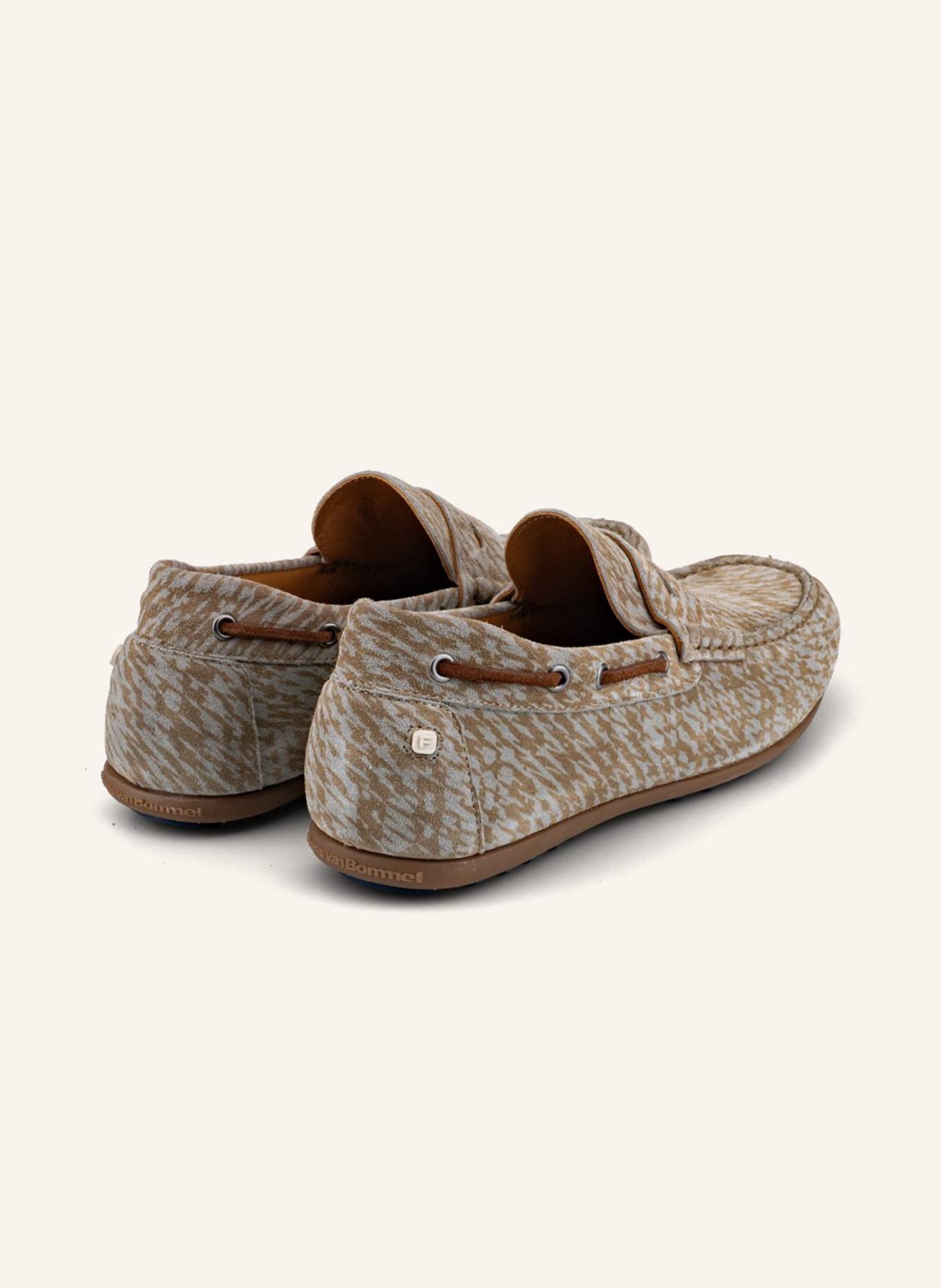 Floris van Bommel Mokassins DE DRIJVER 02: HELLGRAU