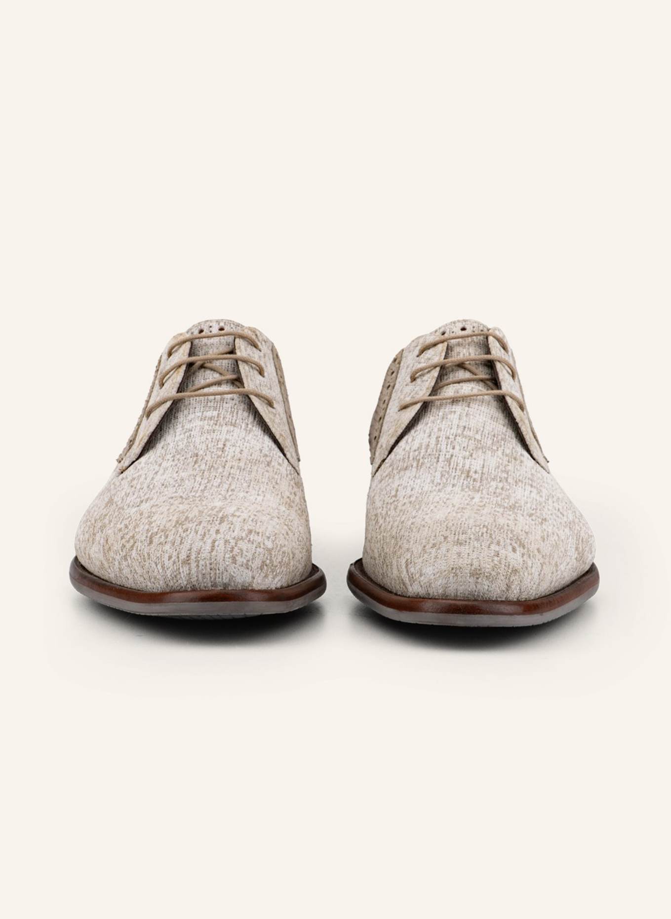 Floris van Bommel Schnürschuh DE STAPPER 39: HELLBRAUN