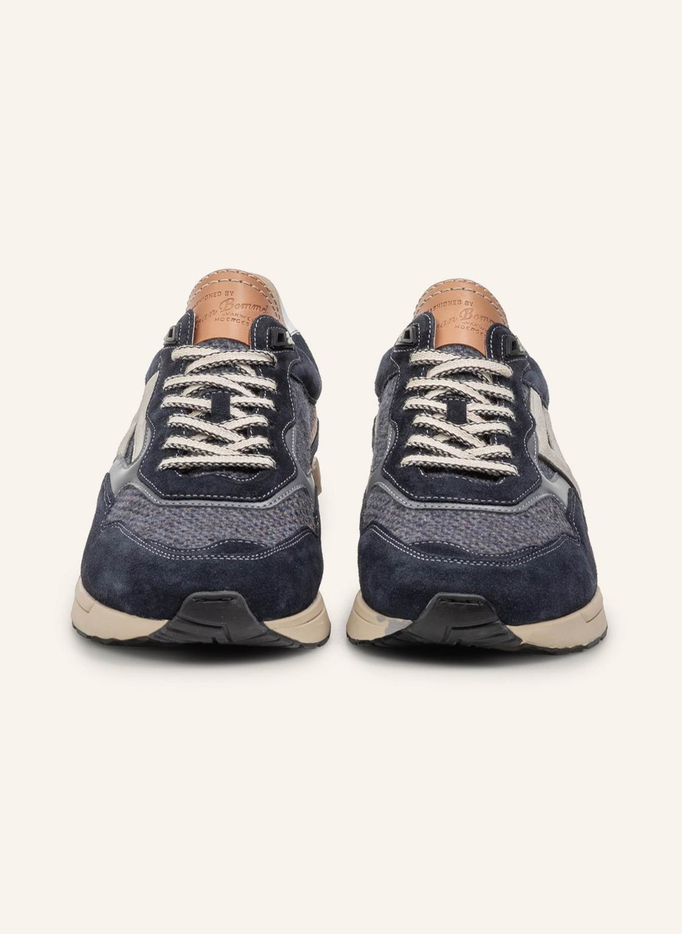 Floris van Bommel Sneaker DE RUNNER 07: DUNKELBLAU