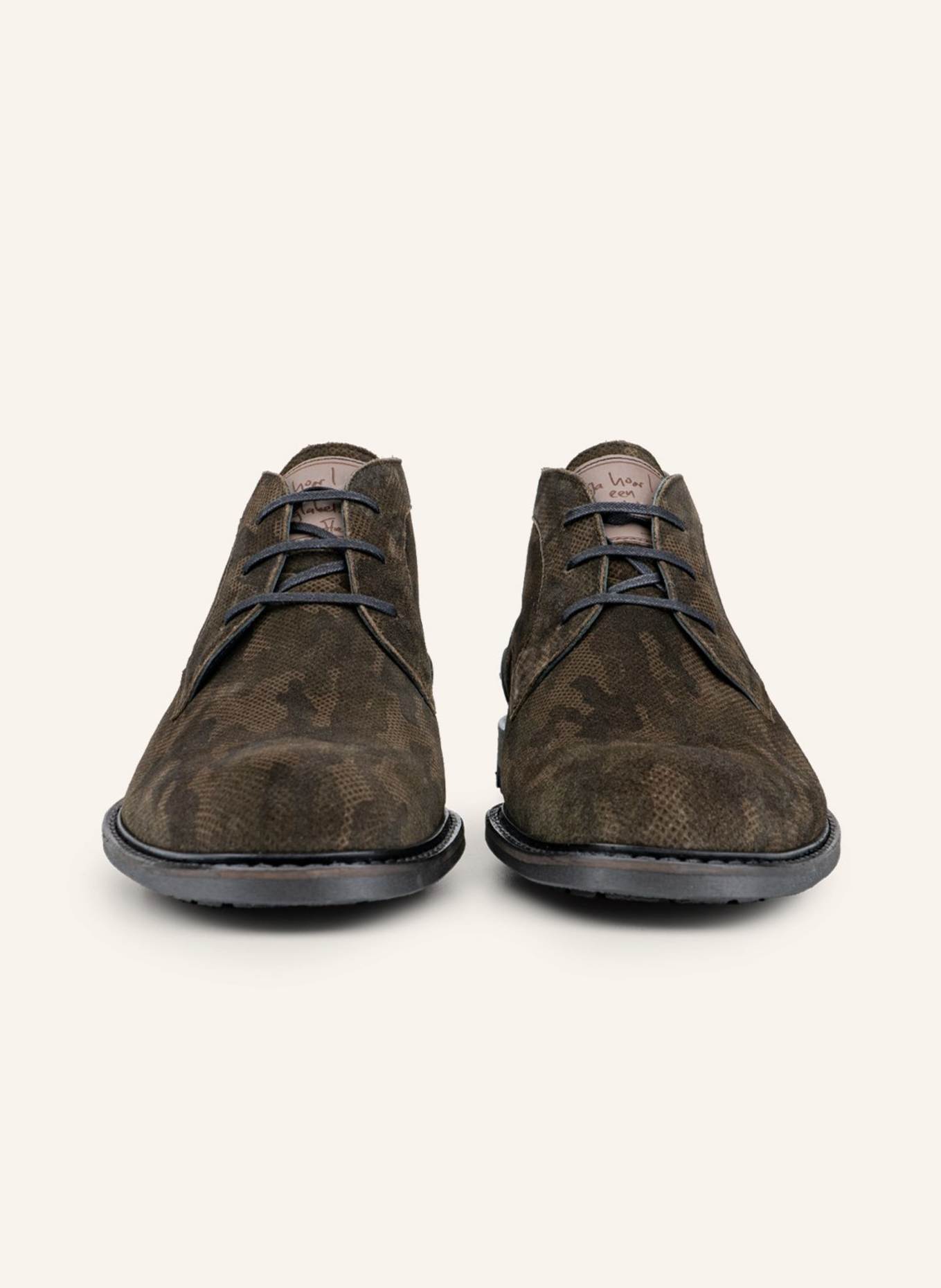 Floris van Bommel Schnürboots CREPI 13: DUNKELGRÜN