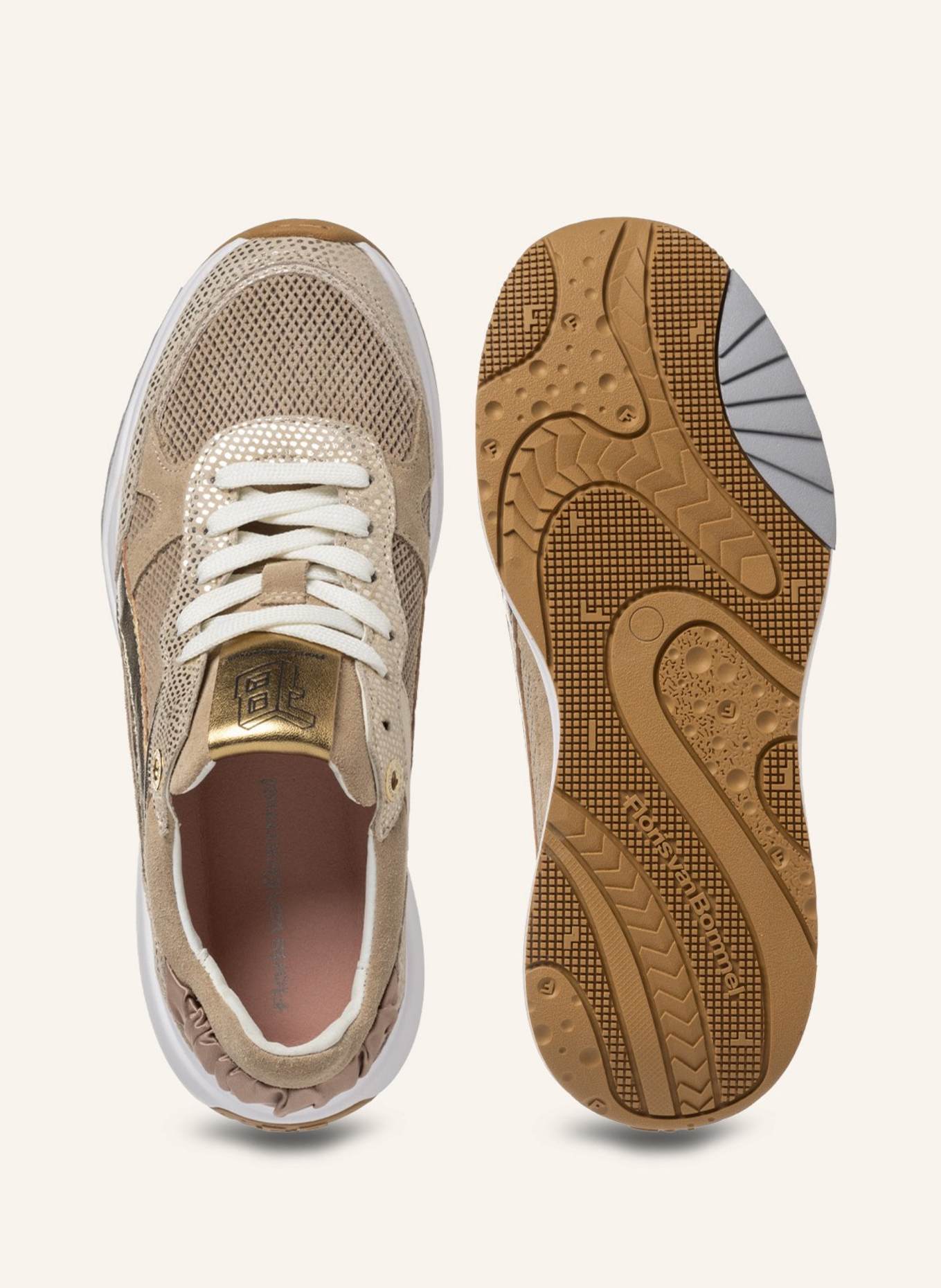 Floris van Bommel Sneaker SUVI 04: GOLD