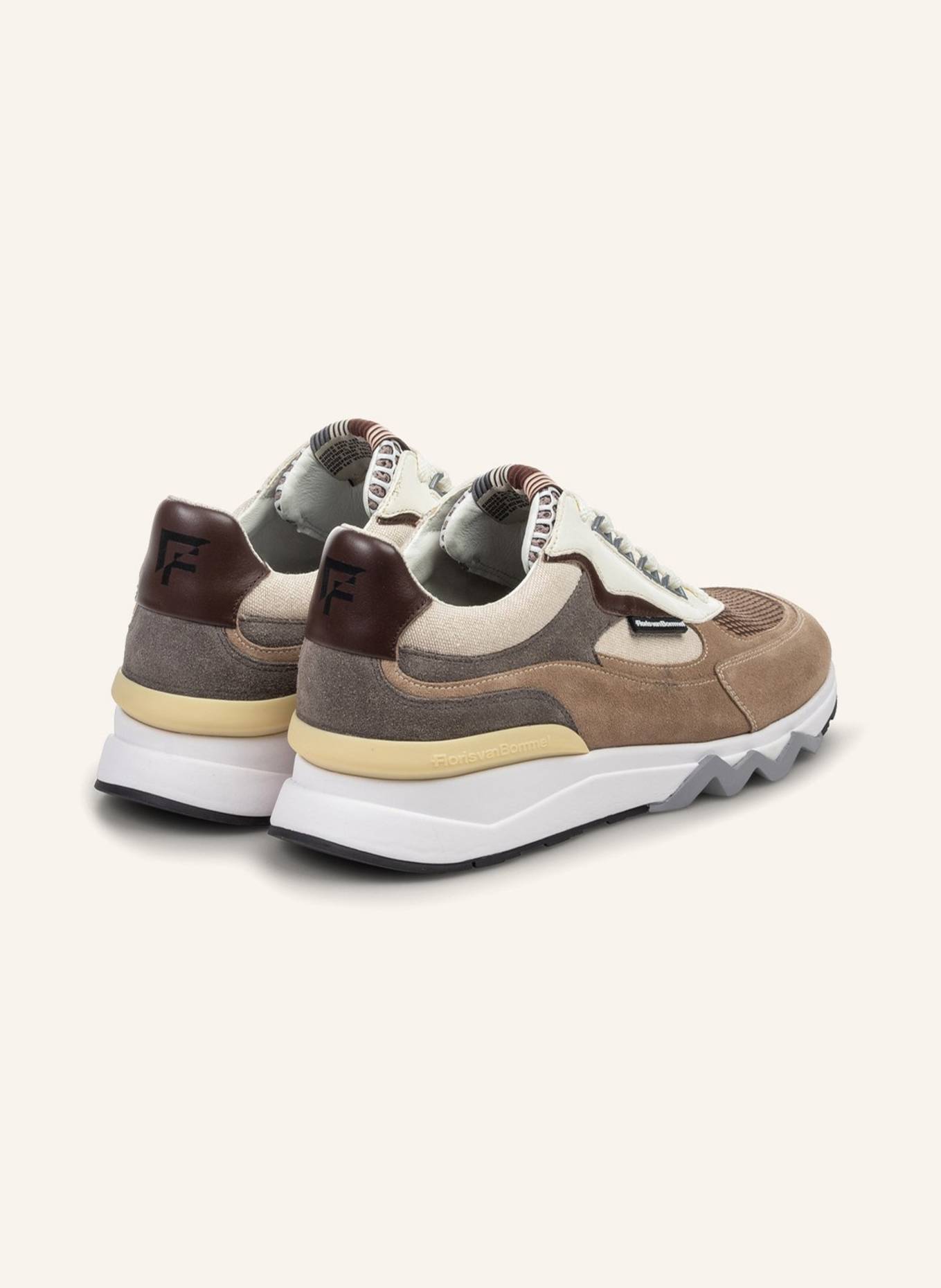 Floris van Bommel Sneaker DE ZAGER 10: HELLBRAUN