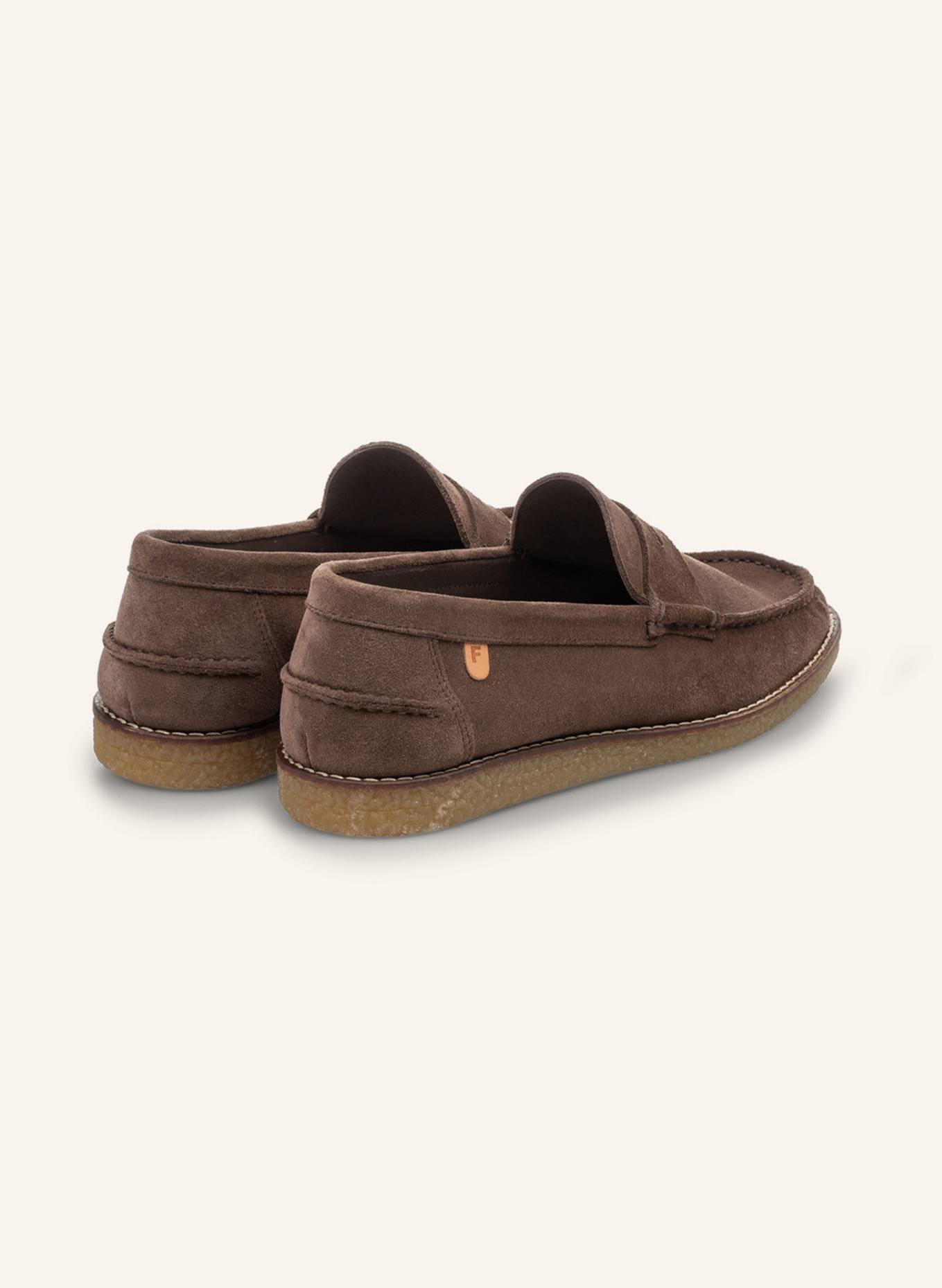 Floris van Bommel Loafer DE KREPPER 01: BRAUN