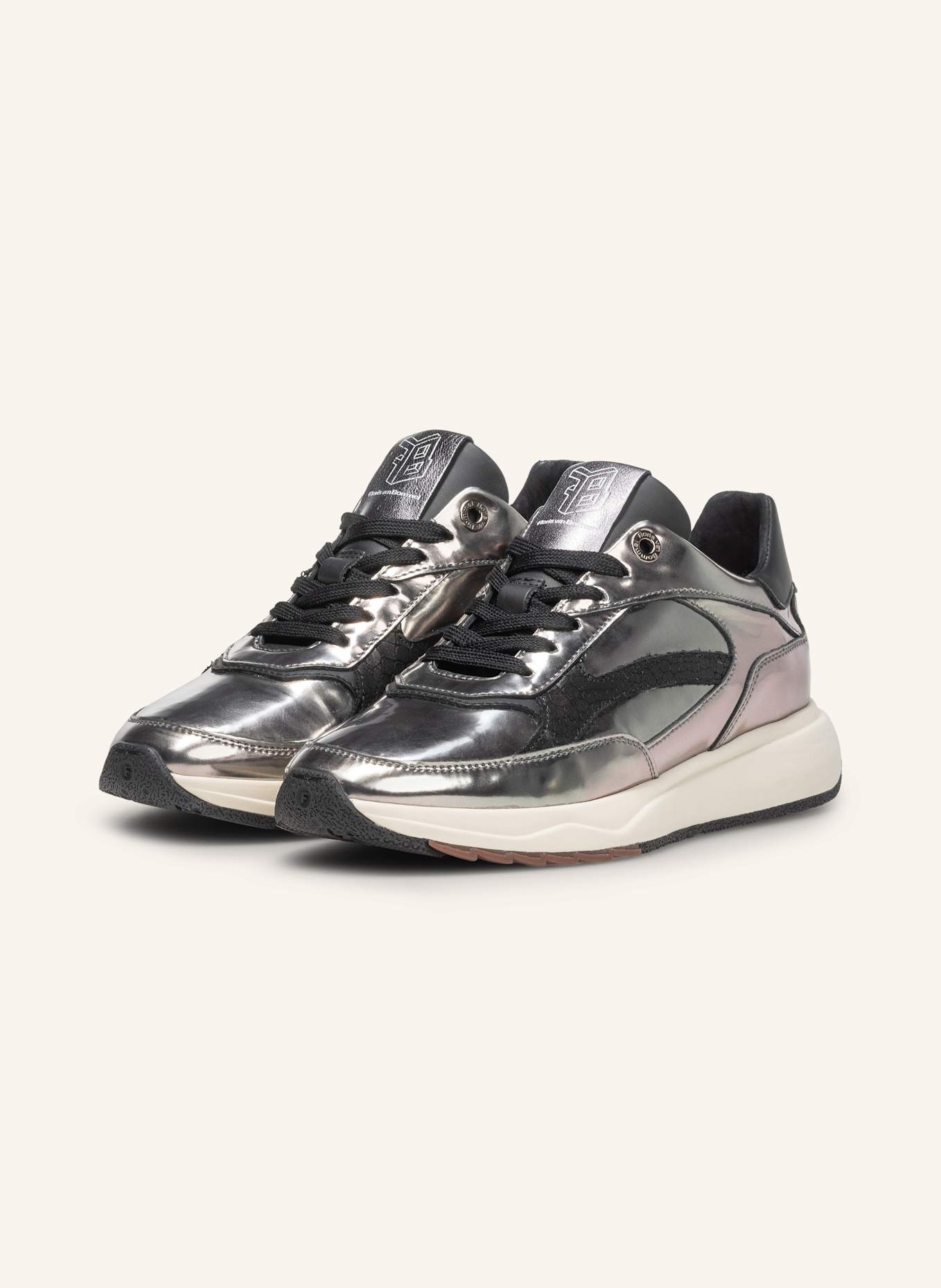Floris van Bommel Sneaker SUVI 02: SILBER