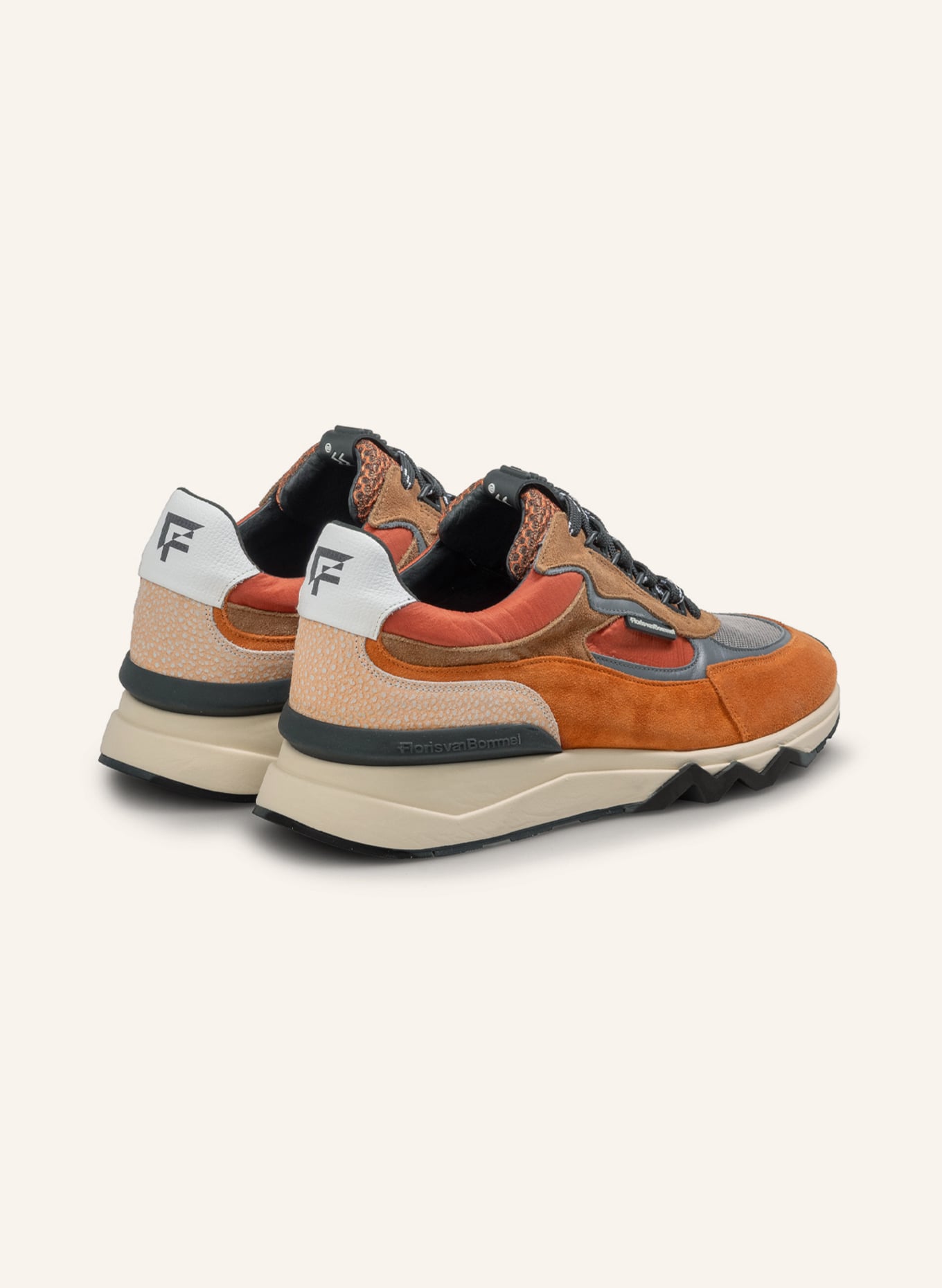 Floris van Bommel Sneaker DE ZAGER 10: ORANGE