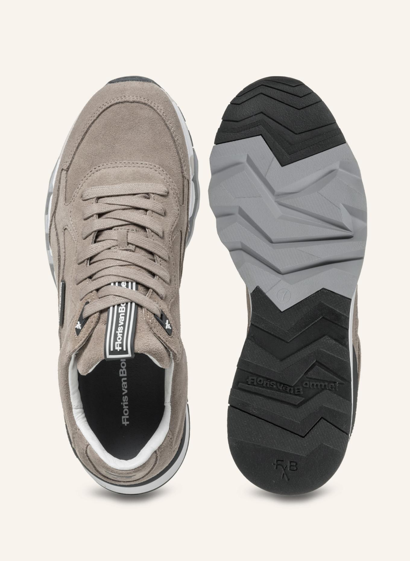 Floris van Bommel Sneaker DE ZAGER 10: HELLBRAUN