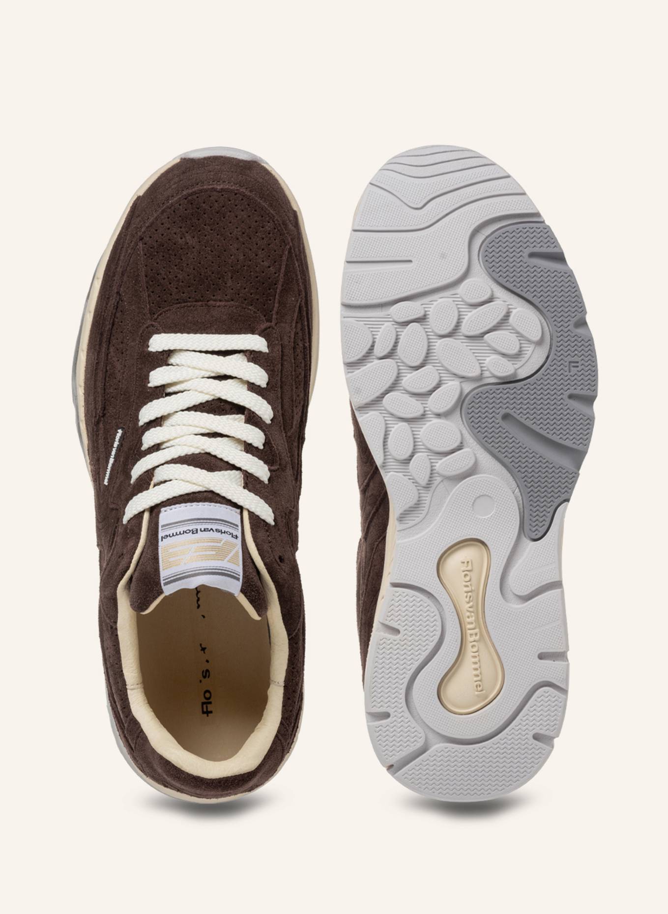 Floris van Bommel Sneaker DE REZER 02: BRAUN