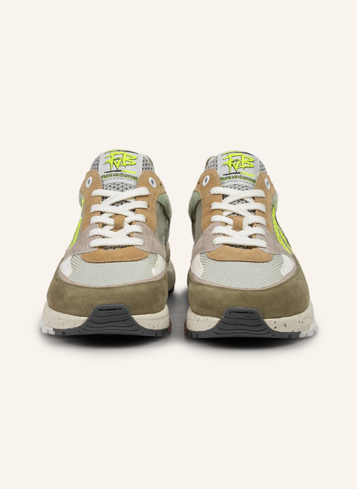 Floris van Bommel Sneaker DE TREENER 06: HELLGRÜN