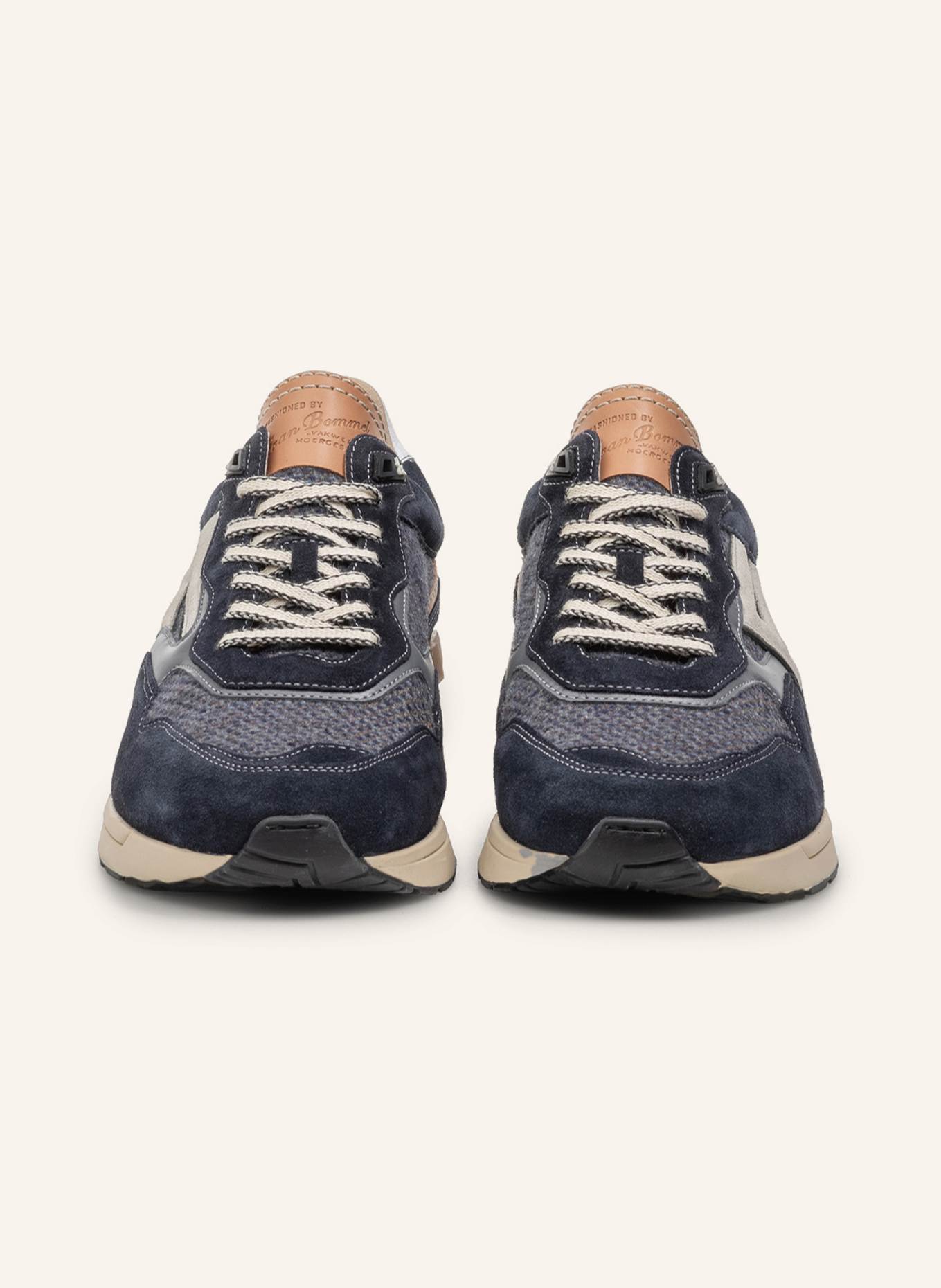 Floris van Bommel Sneaker DE RUNNER 07: DUNKELBLAU