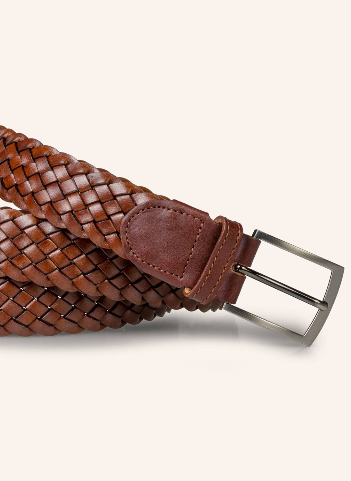 Floris van Bommel Gürtel DE BELTER 37: COGNAC