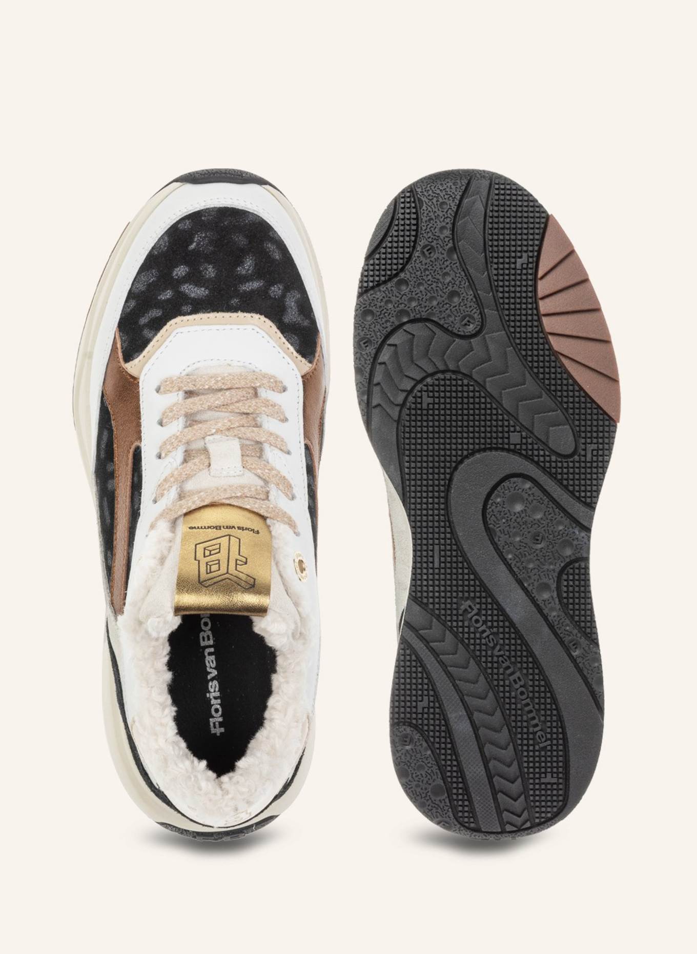 Floris van Bommel Sneaker SUVI 02: WEISS