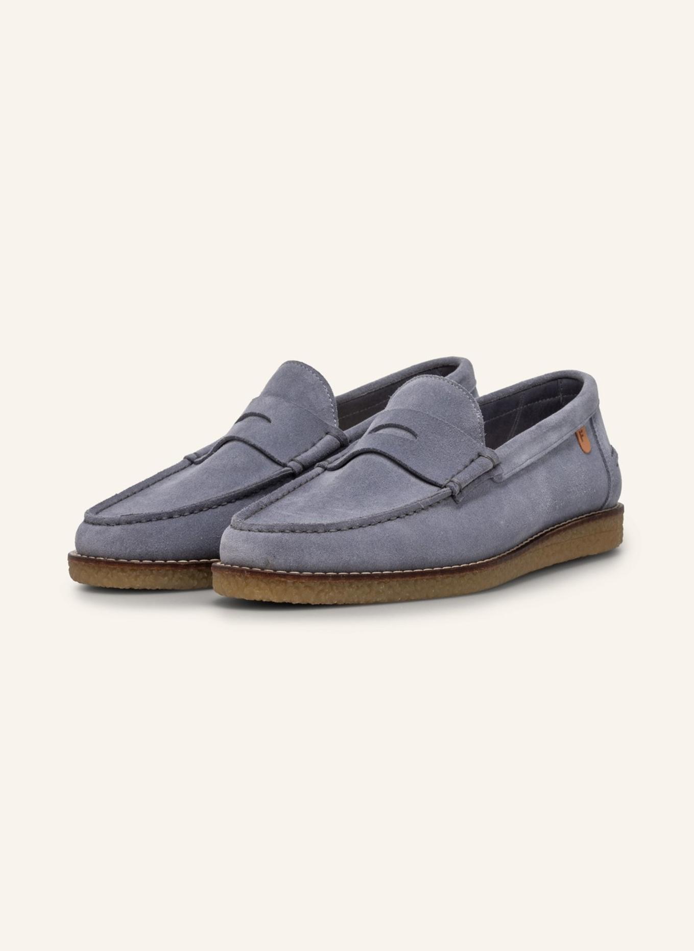 Floris van Bommel Loafer DE KREPPER 01: BLAU