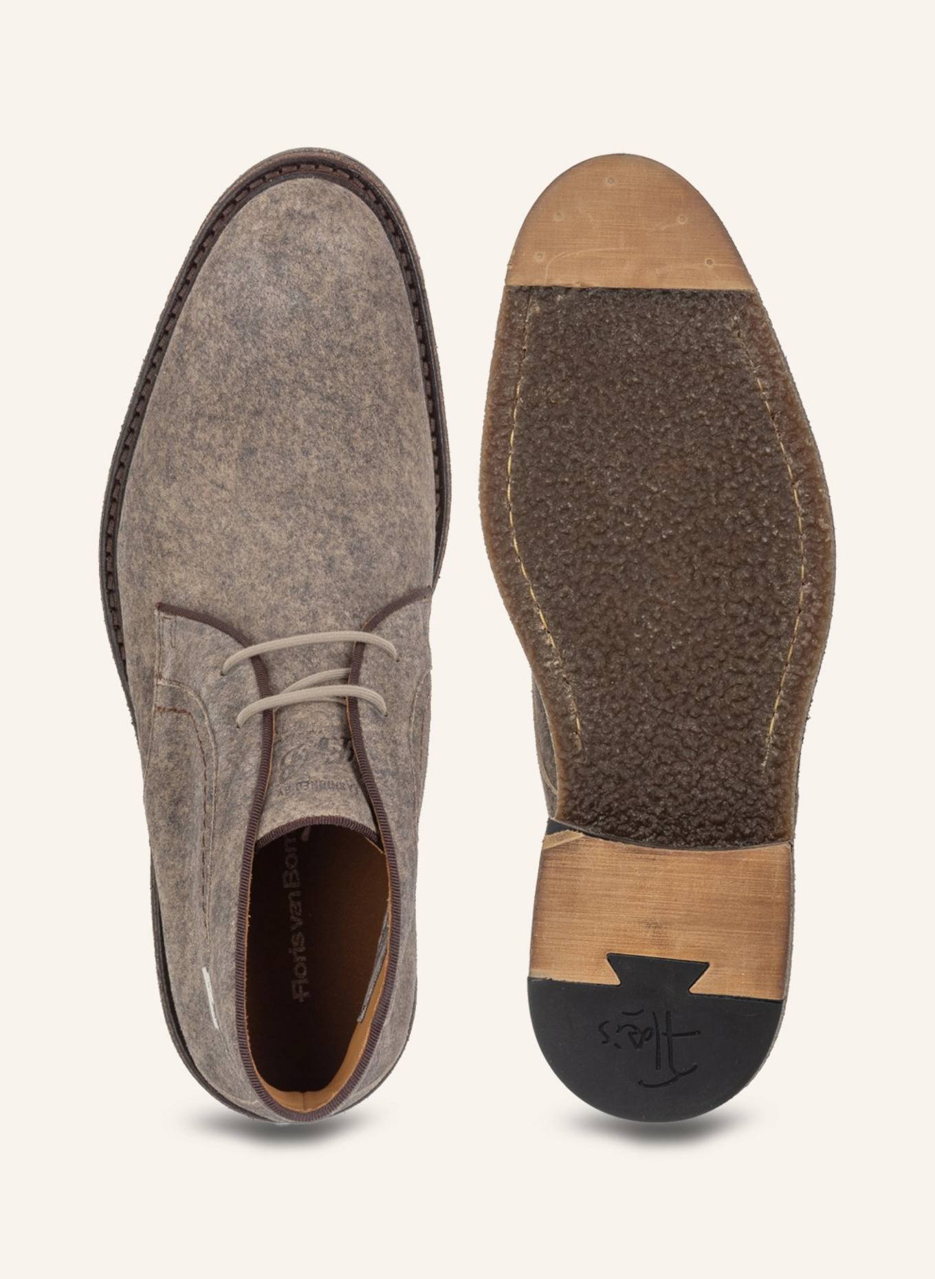 Floris van Bommel Stiefelette DE TANKER 07: HELLBRAUN