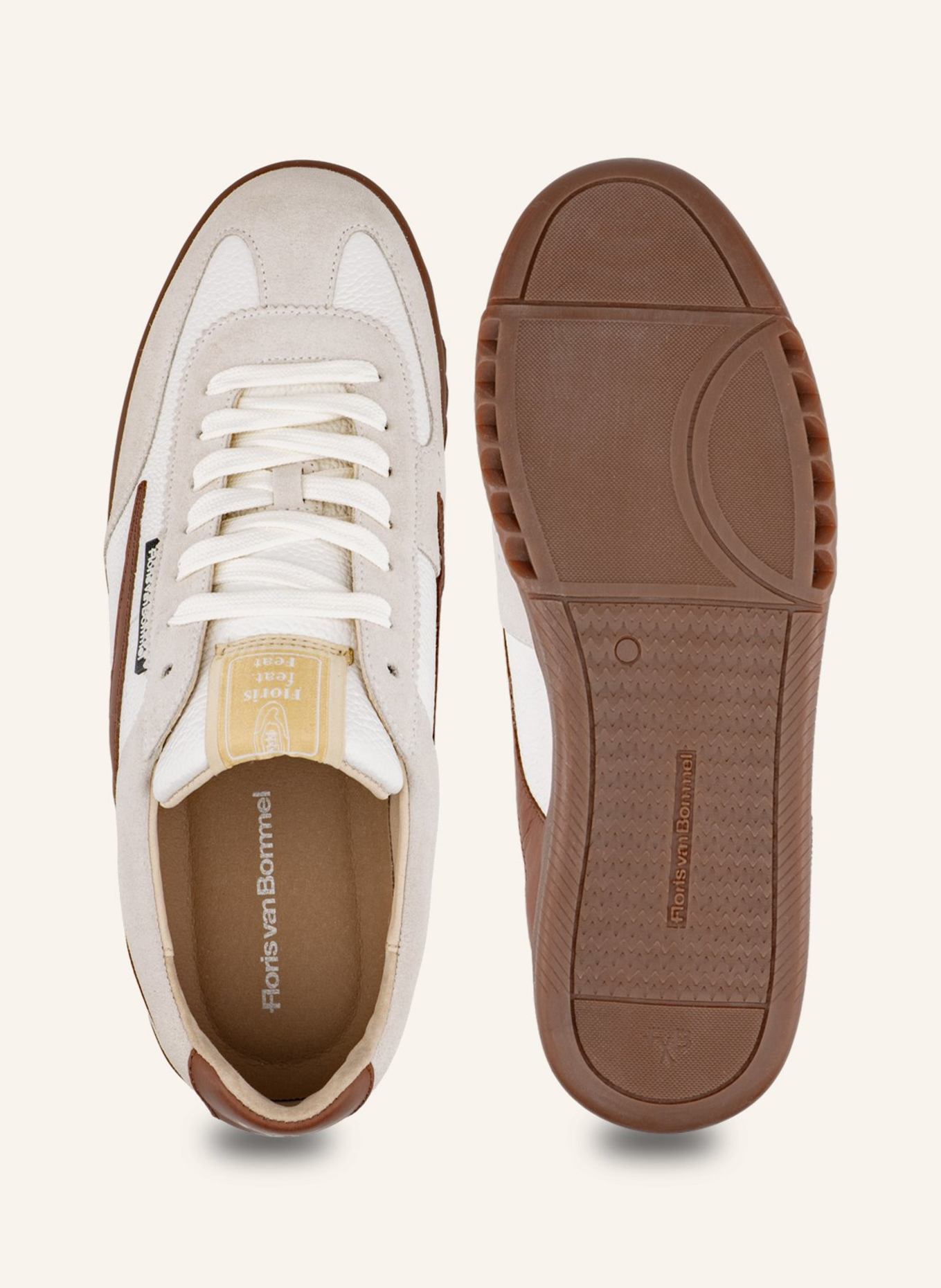 Floris van Bommel Sneaker DE ZALER 03: ECRU