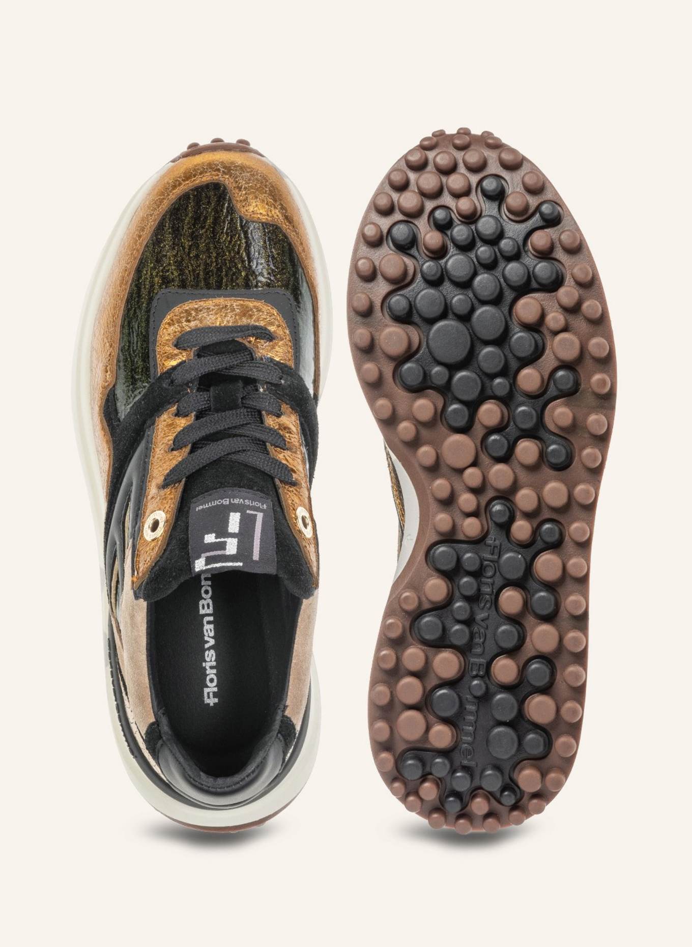 Floris van Bommel Sneaker NOPPI 36: DUNKELBRAUN