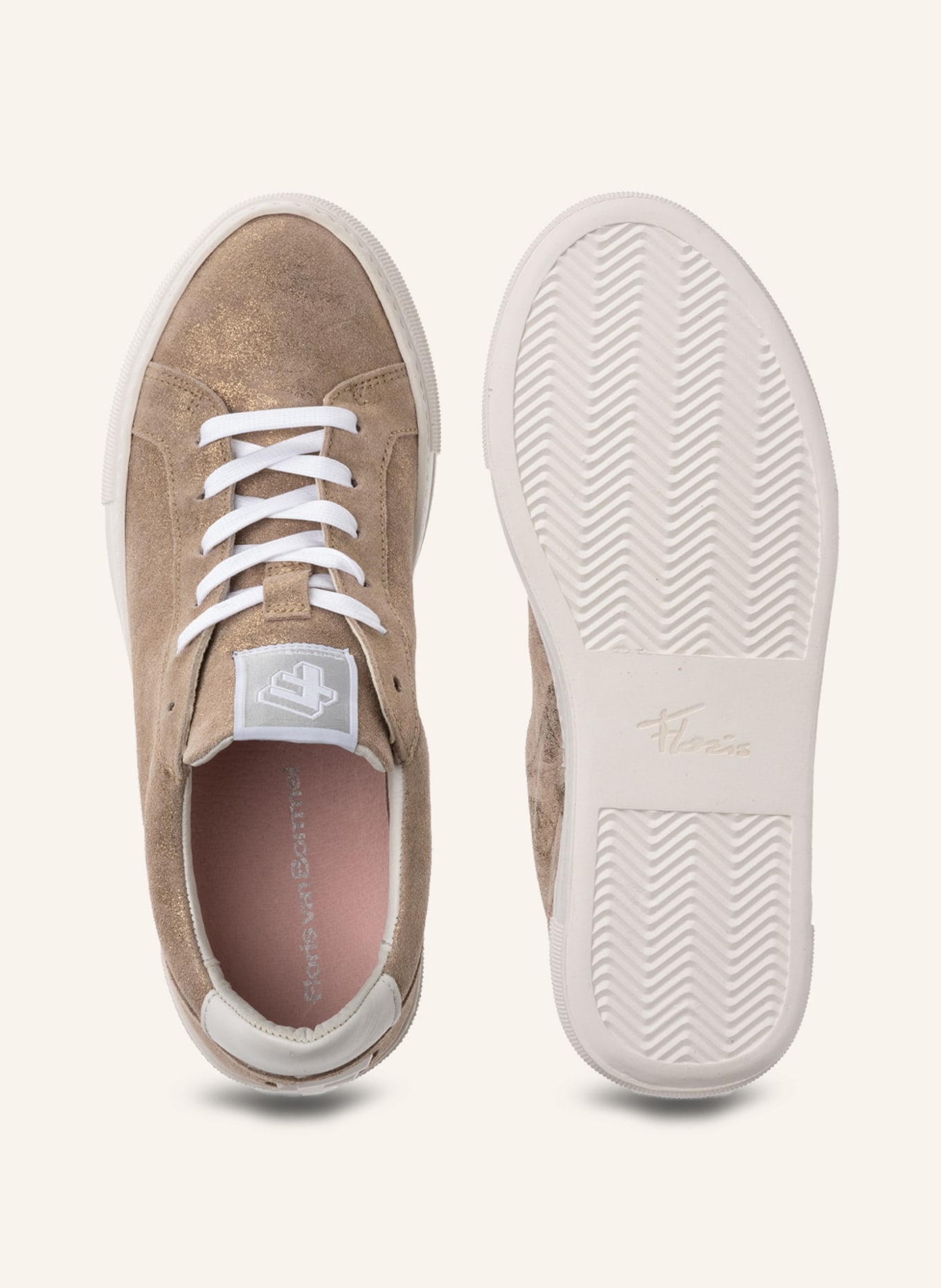 Floris van Bommel Sneaker VINNI 05, Farbe: GOLD (Bild 5)