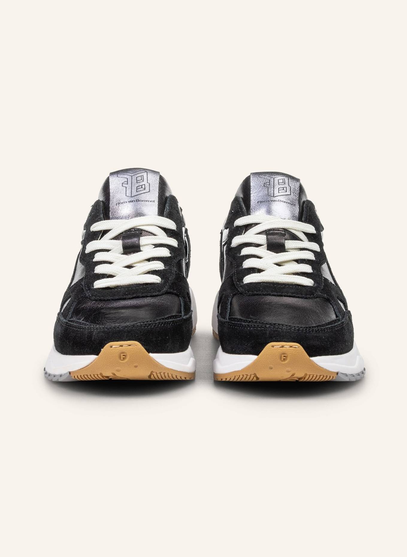 Floris van Bommel Sneaker SUVI 04: SCHWARZ