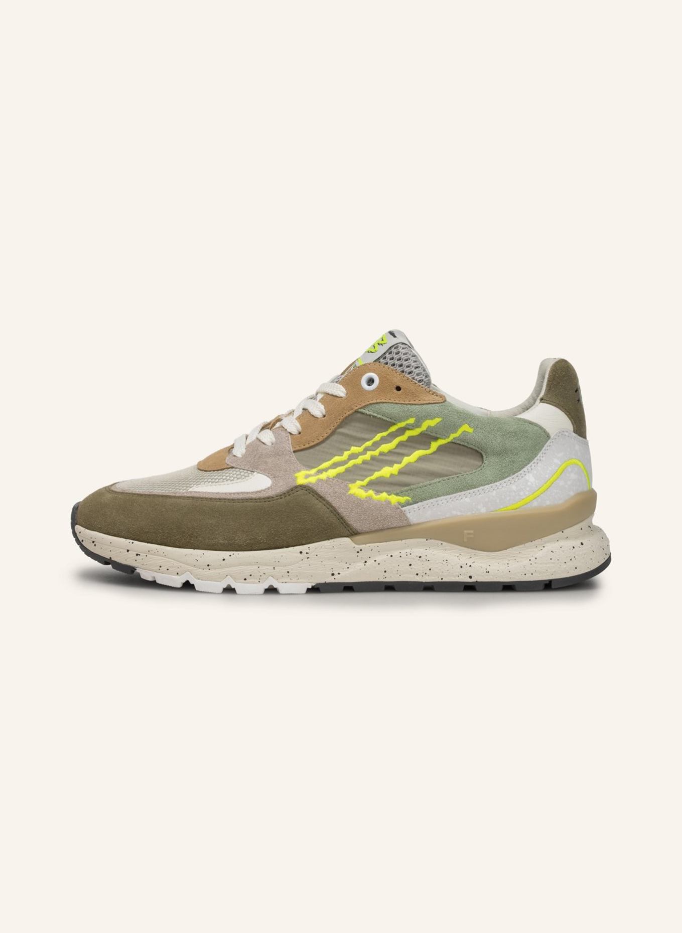 Floris van Bommel Sneaker DE TREENER 06: HELLGRÜN