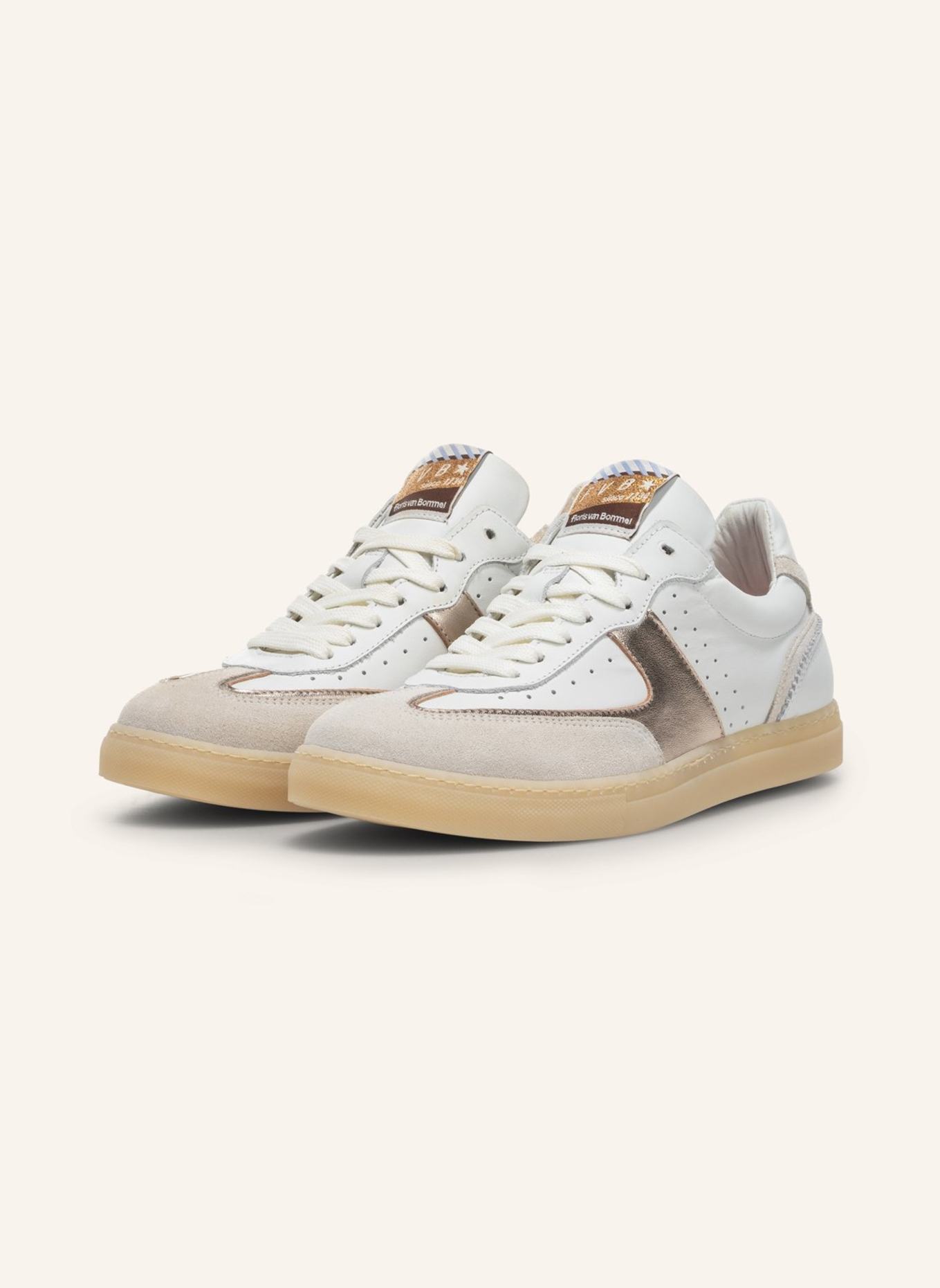 Floris van Bommel Sneaker MINNI 04: WEISS