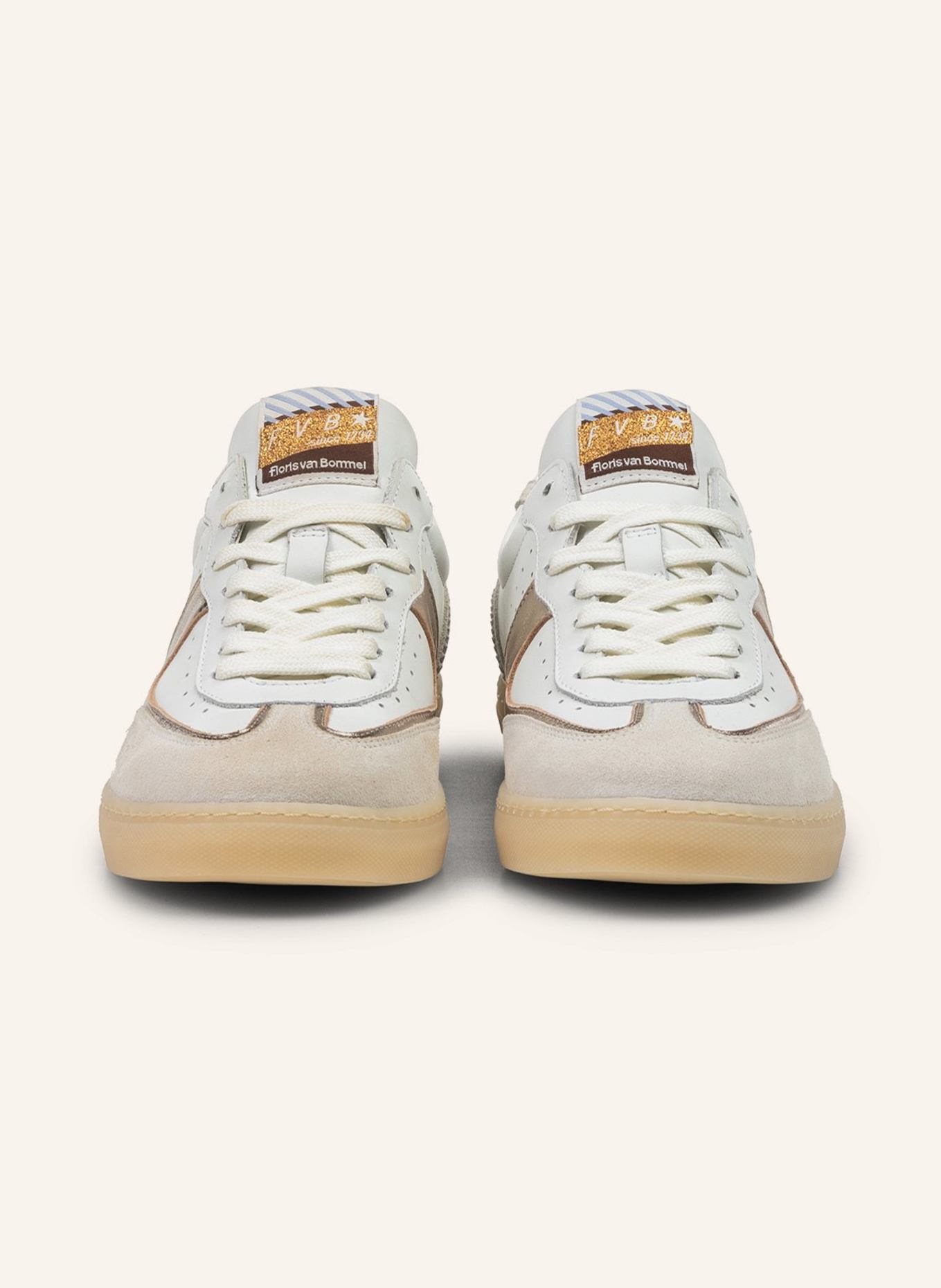 Floris van Bommel Sneaker MINNI 04: WEISS