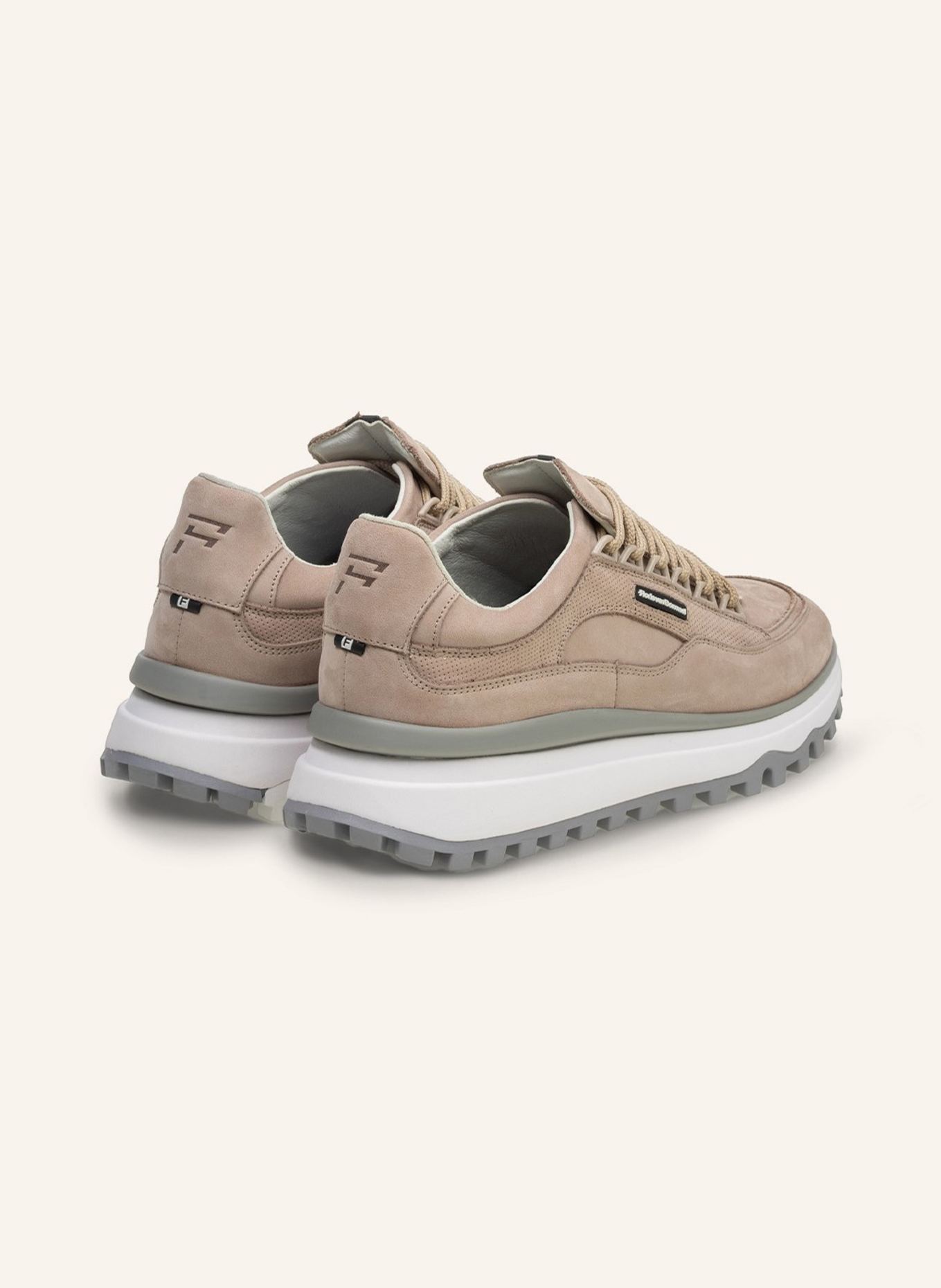 Floris van Bommel Sneaker DE GRIPPER 03: HELLBRAUN