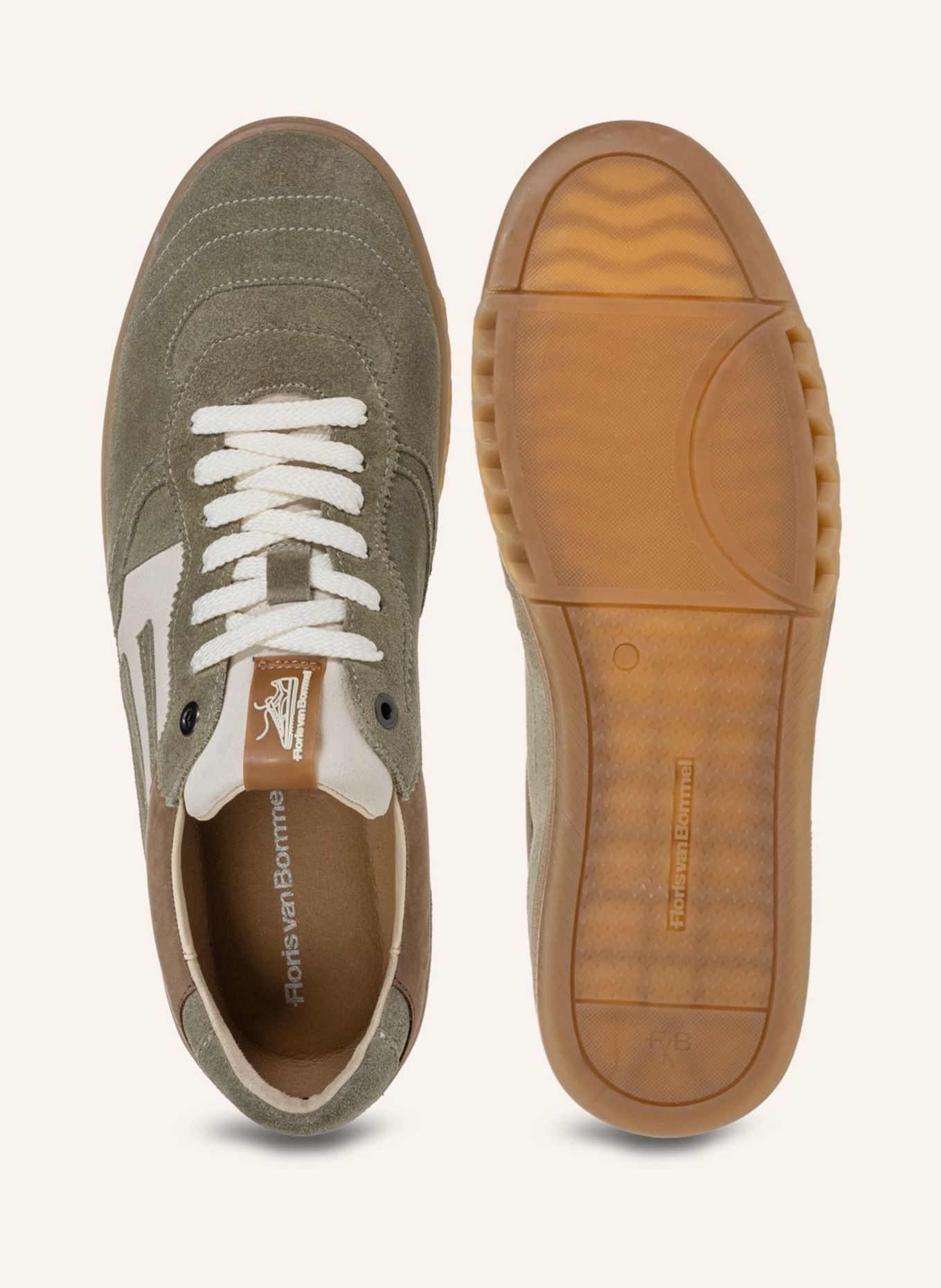 Floris van Bommel Sneaker DE ZALER 04: HELLGRÜN