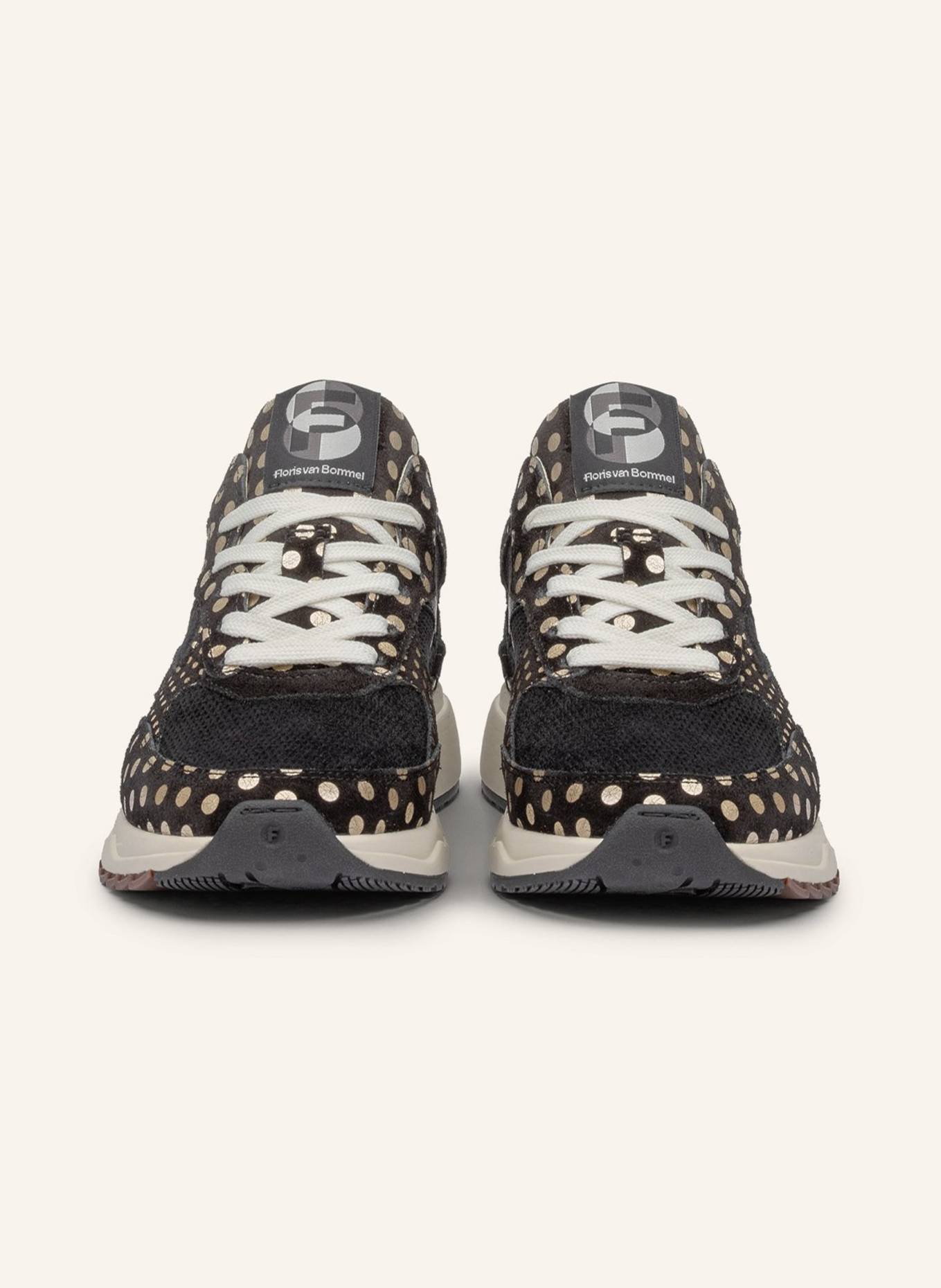 Floris van Bommel Sneaker SUVI 05: SCHWARZ