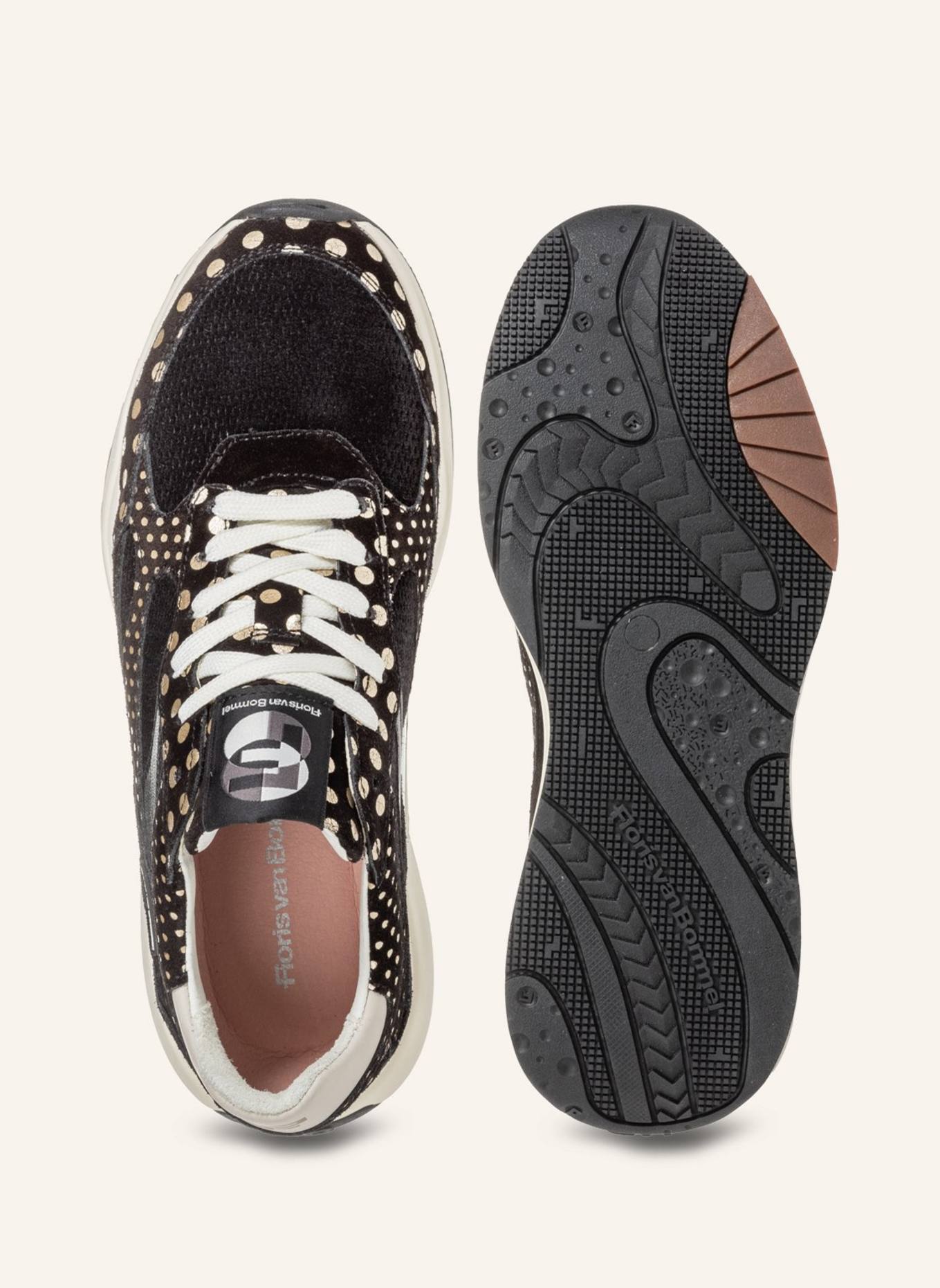 Floris van Bommel Sneaker SUVI 05: SCHWARZ