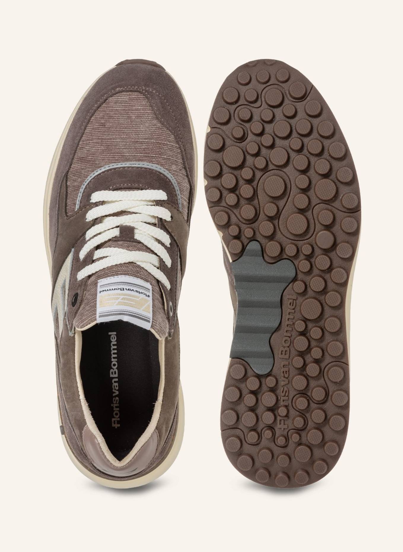 Floris van Bommel Sneaker DE TRIKKER 01: TAUPE