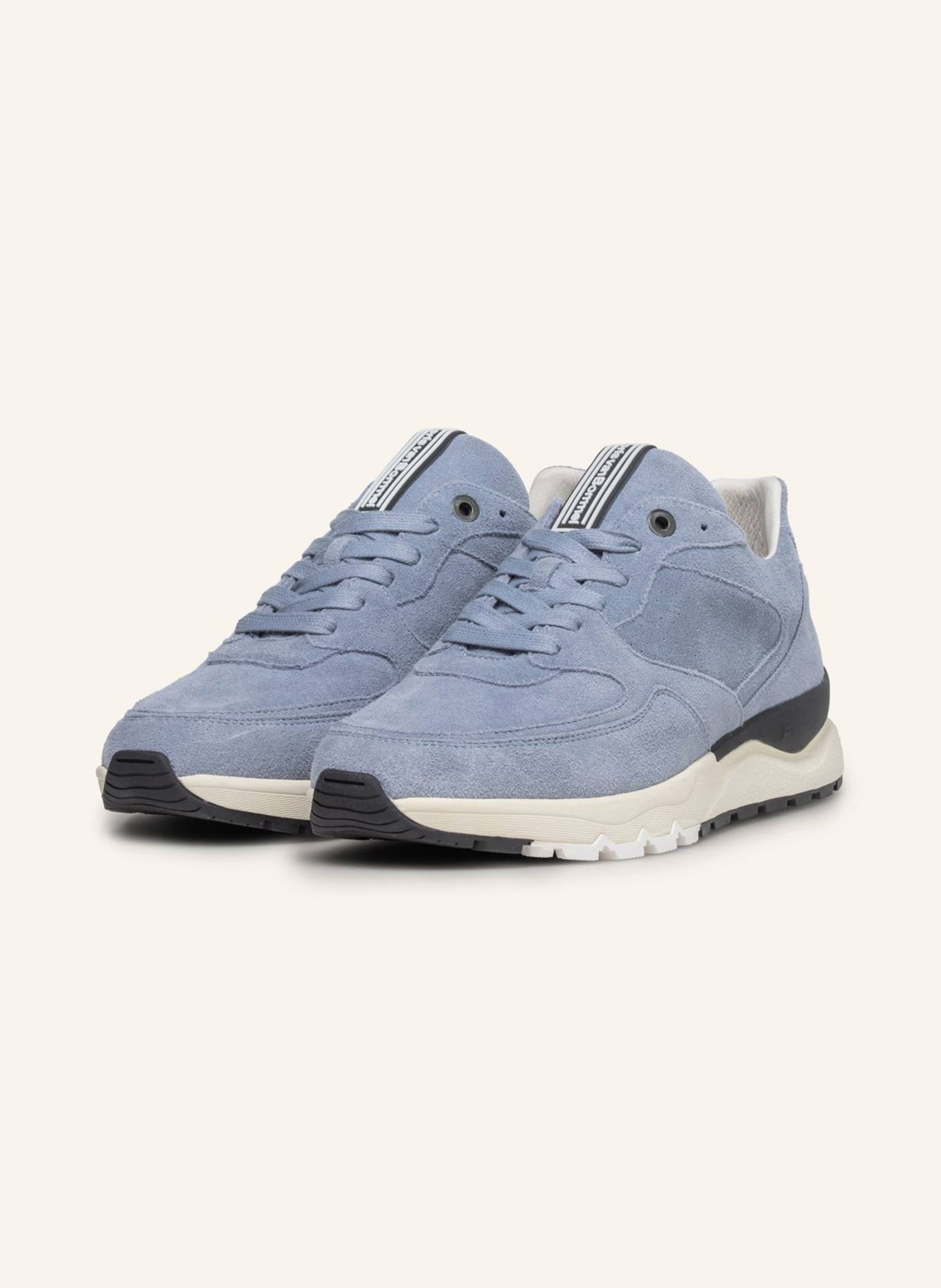 Floris van Bommel Sneaker DE TREENER 07: HELLBLAU