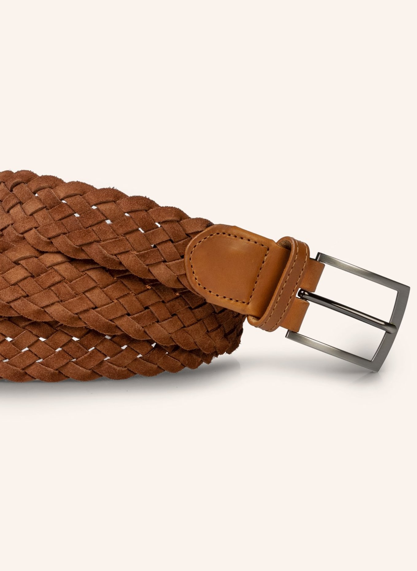 Floris van Bommel Gürtel DE BELTER 37: COGNAC