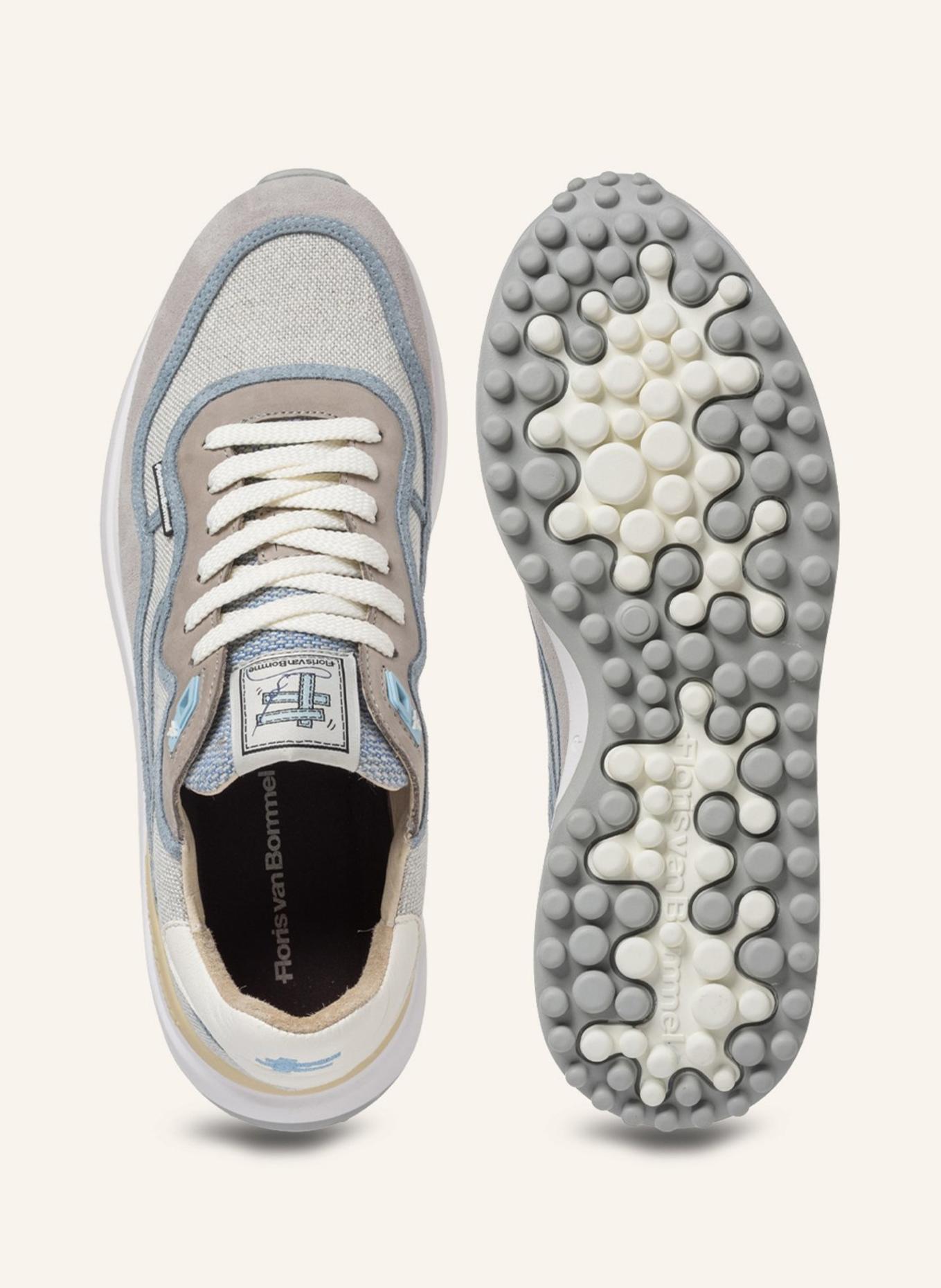 Floris van Bommel Sneaker NOPPI 45: HELLBLAU