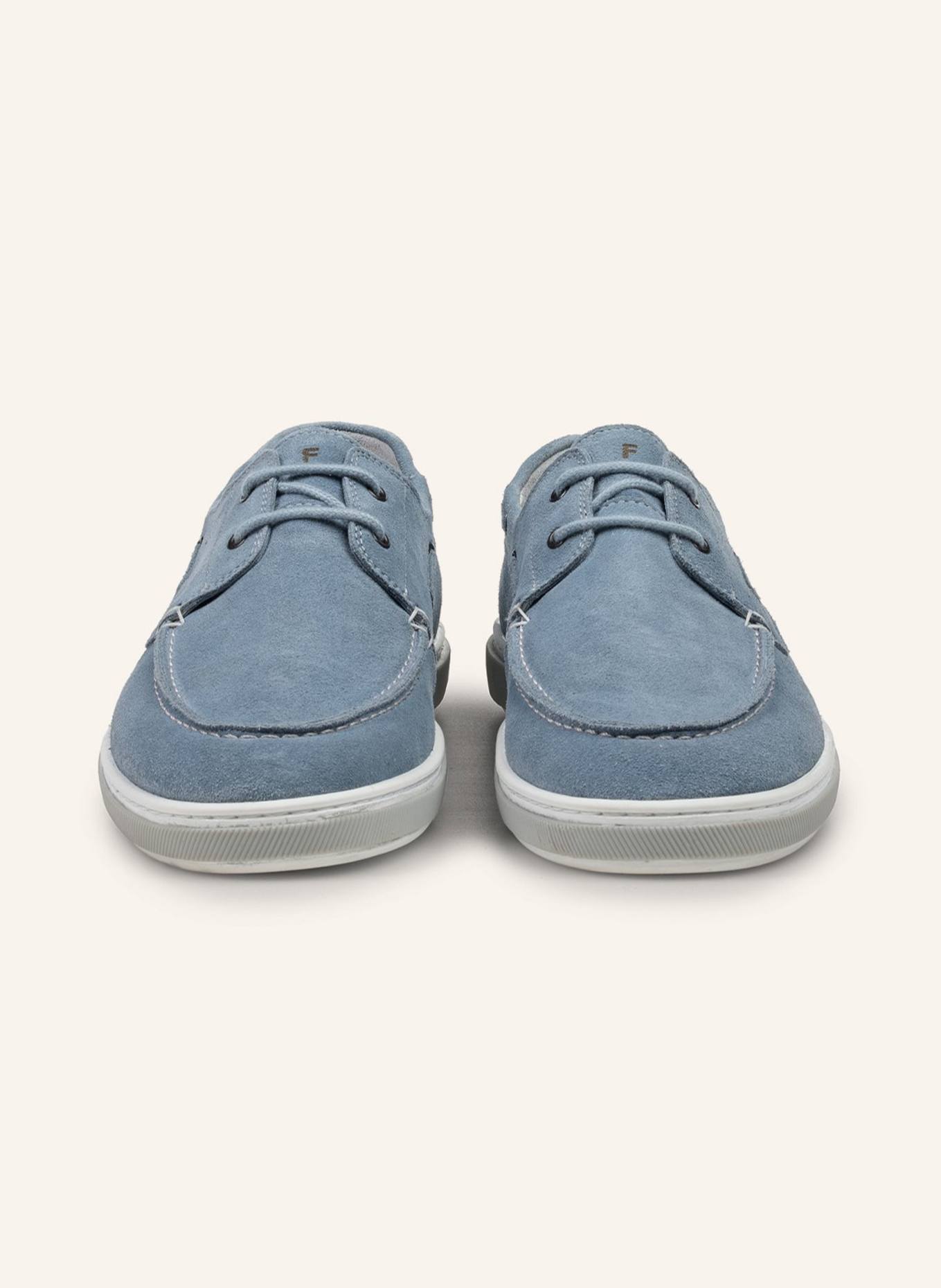 Floris van Bommel Bootsschuh DE BOOTER 01: HELLBLAU