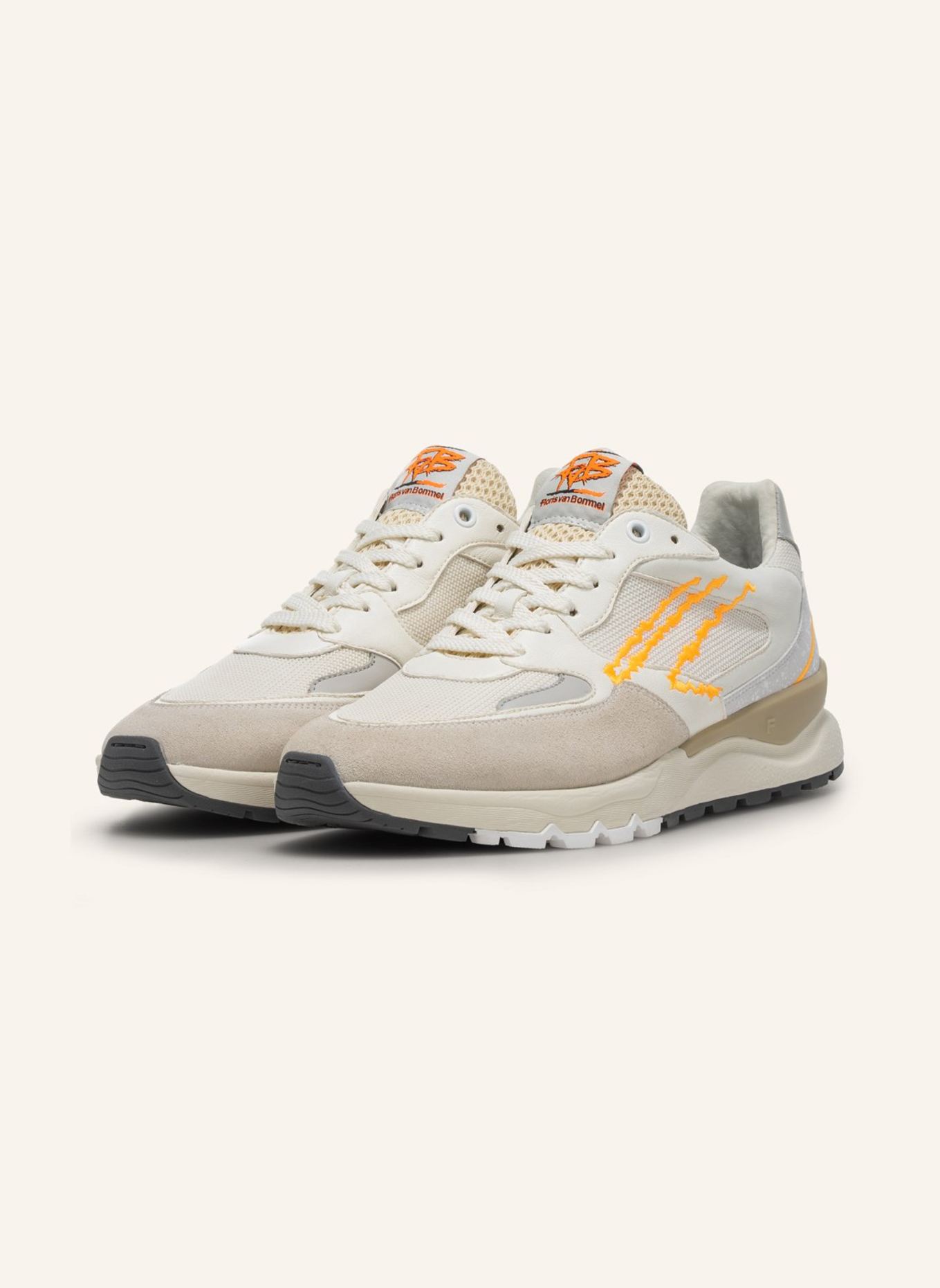 Floris van Bommel Sneaker DE TREENER 06: WEISS