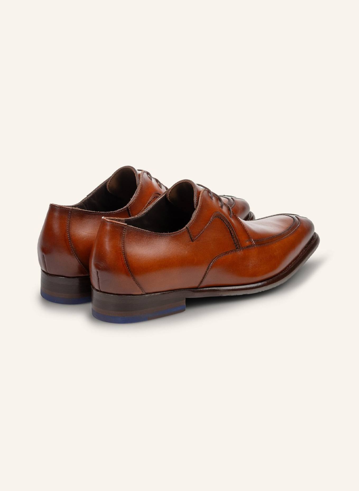 Floris van Bommel Schnürschuh DE STIJLER 43: COGNAC