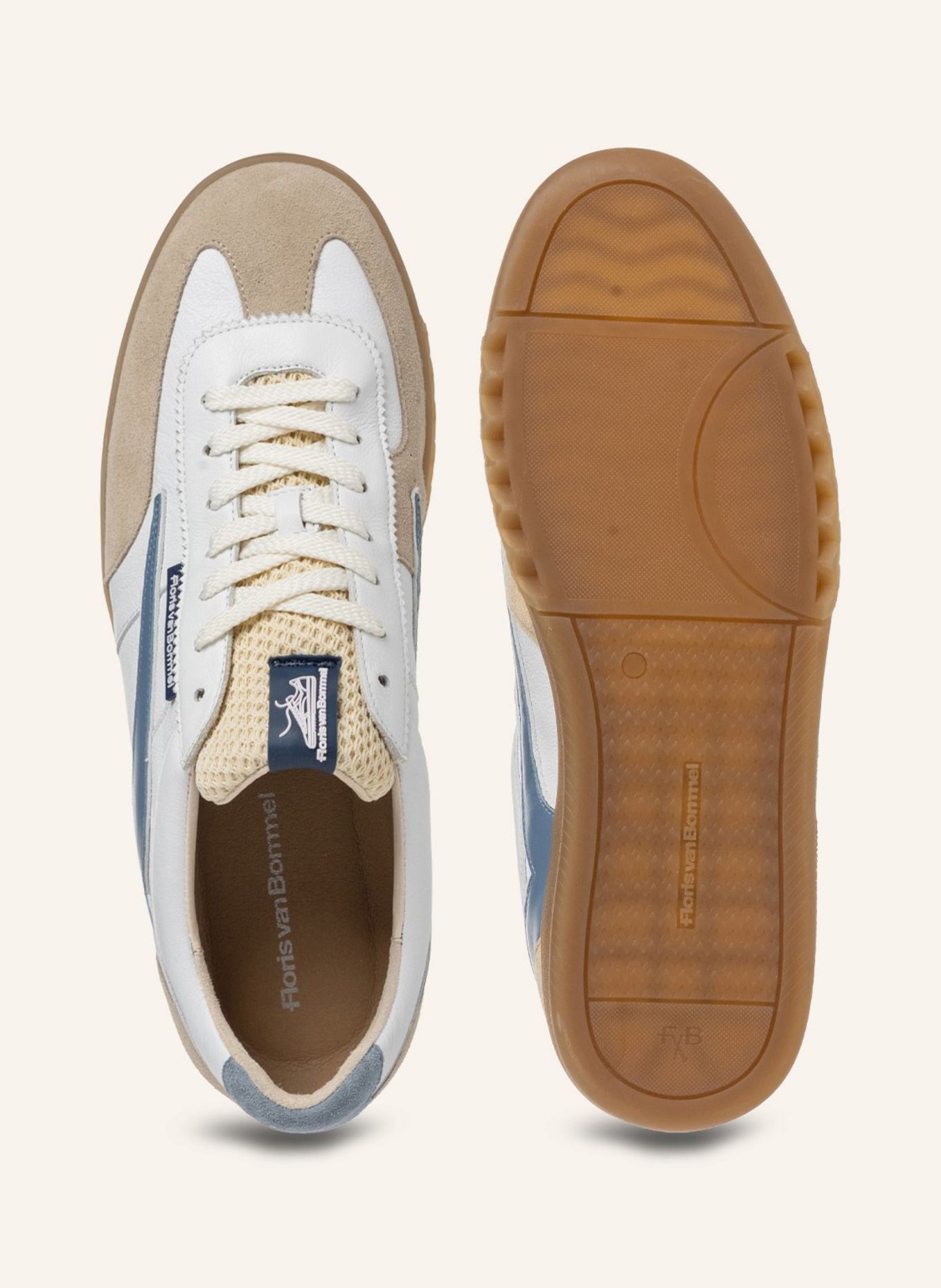 Floris van Bommel Sneaker DE ZALER 01: HELLBLAU