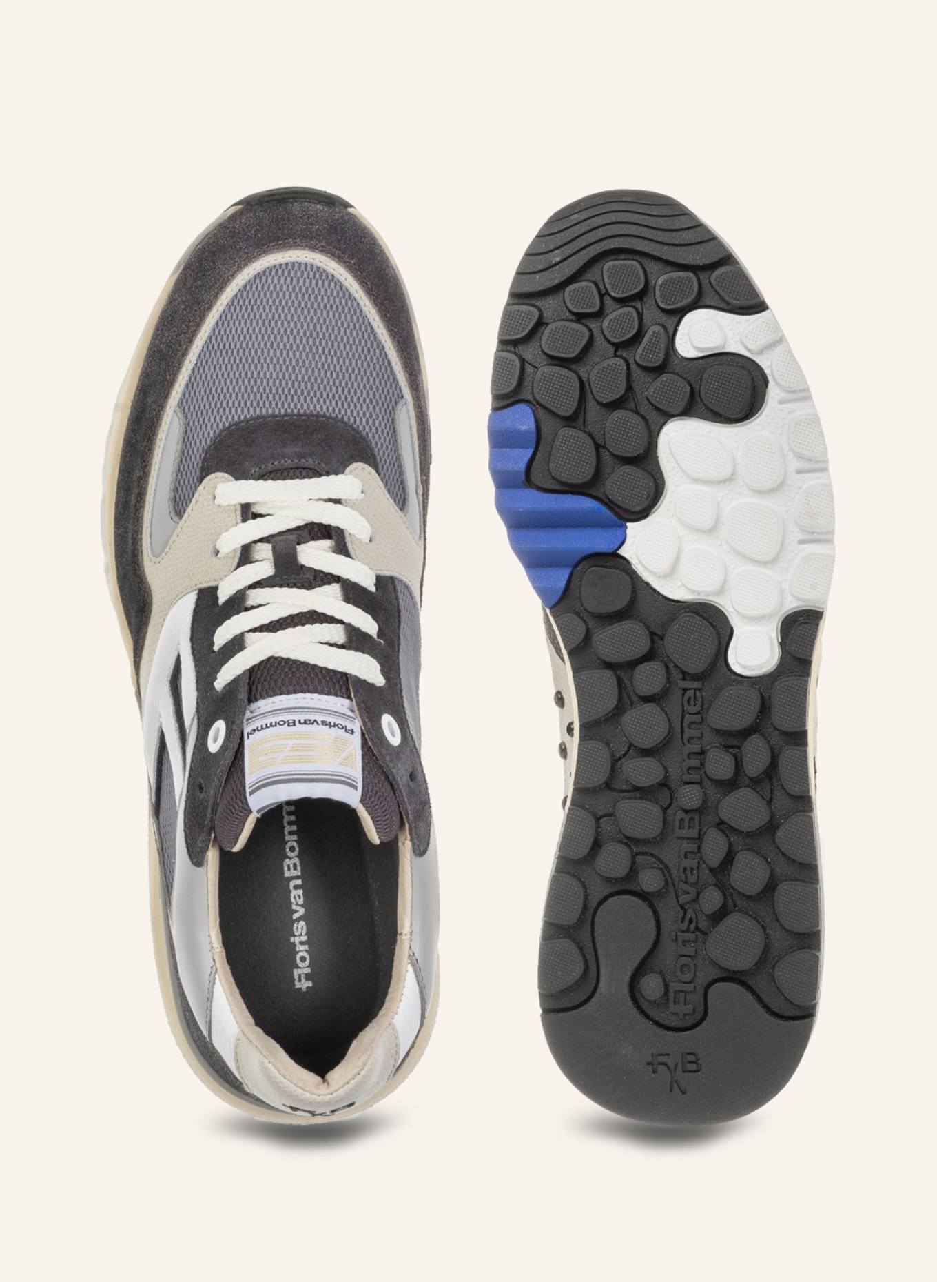 Floris van Bommel Sneaker DE TREENER 01: GRAU