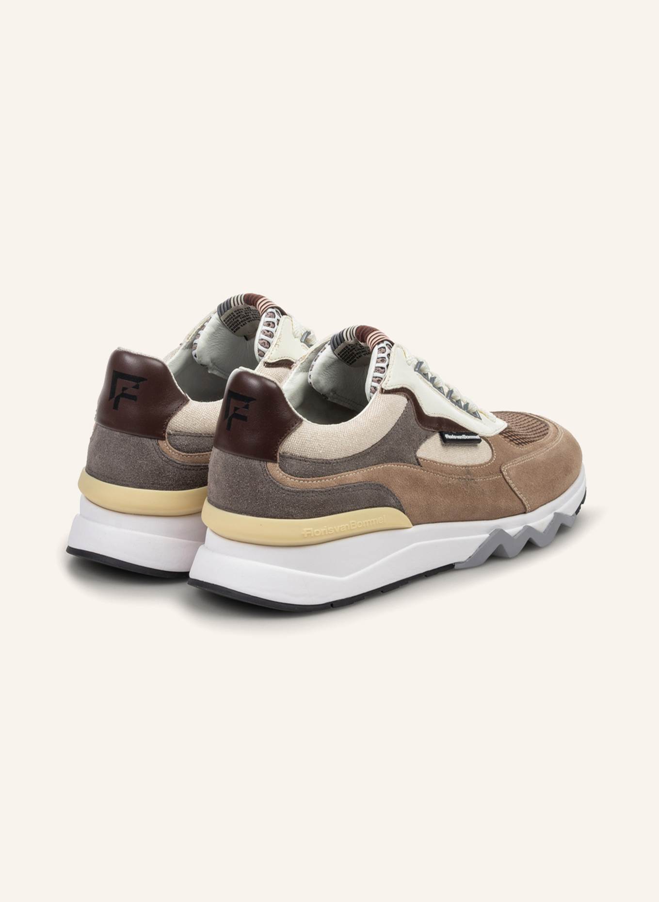 Floris van Bommel Sneaker DE ZAGER 10: HELLBRAUN